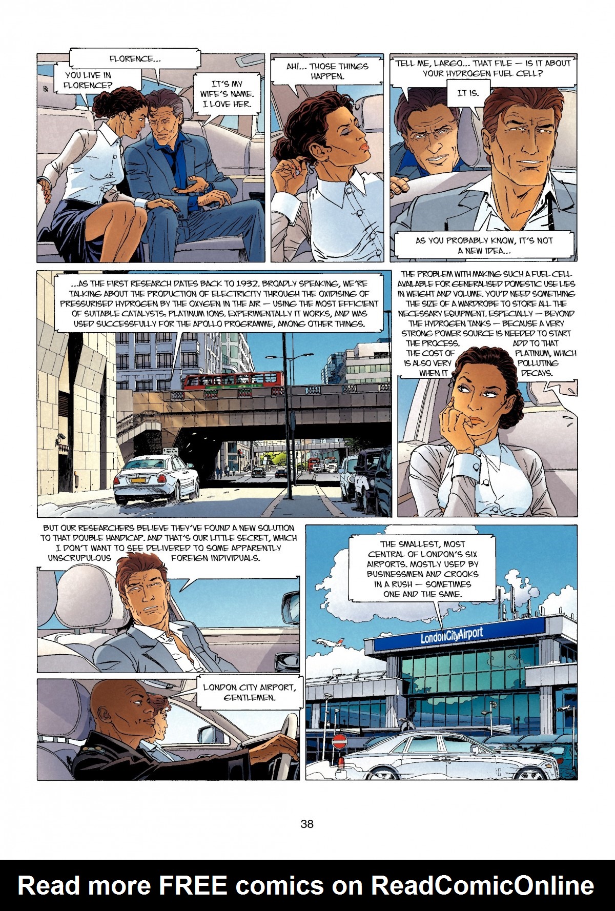 Read online Largo Winch comic -  Issue # TPB 15 - 38