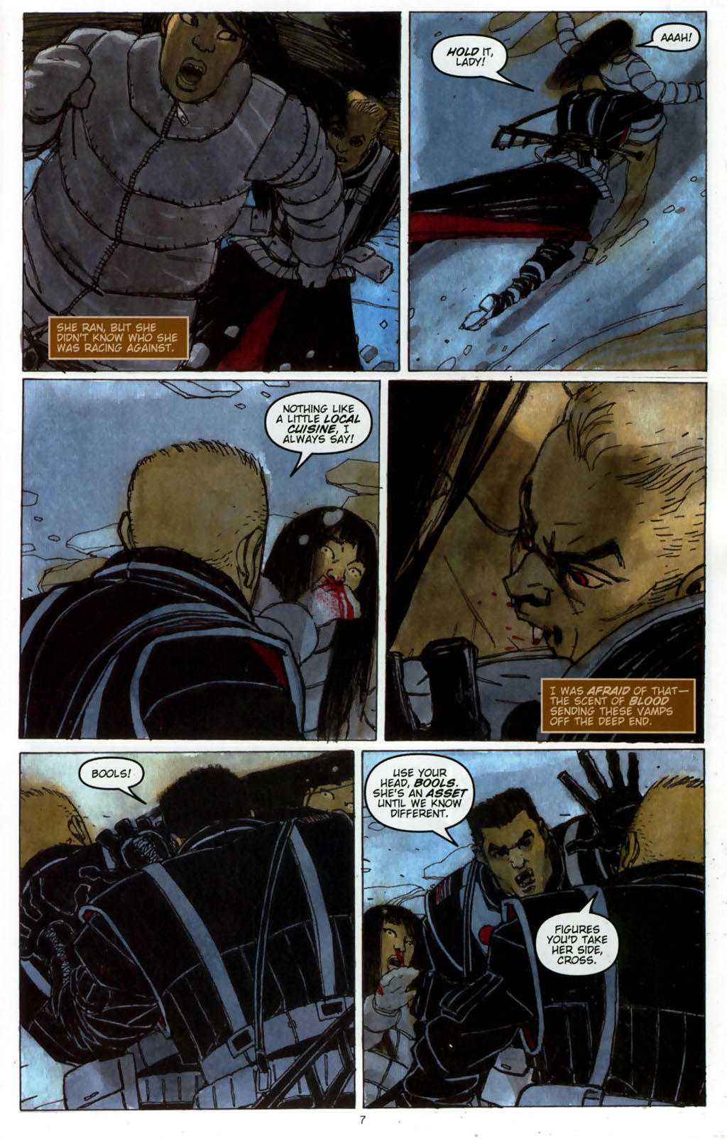 Read online CVO: Covert Vampiric Operations - Human Touch comic -  Issue # Full - 9