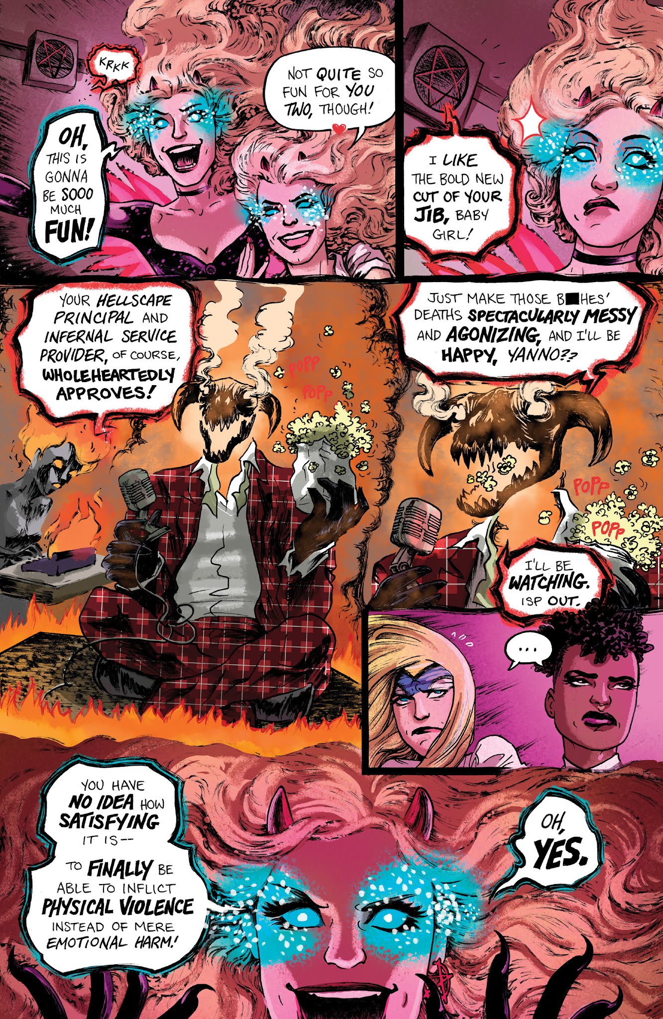 Read online Empowered And Sistah Spooky's High School Hell comic -  Issue #6 - 5