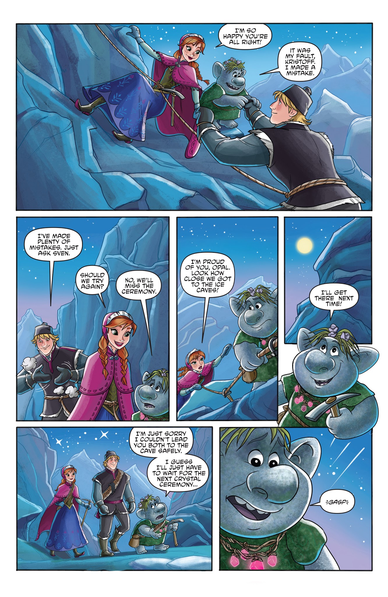 Read online Disney Frozen comic -  Issue #4 - 9
