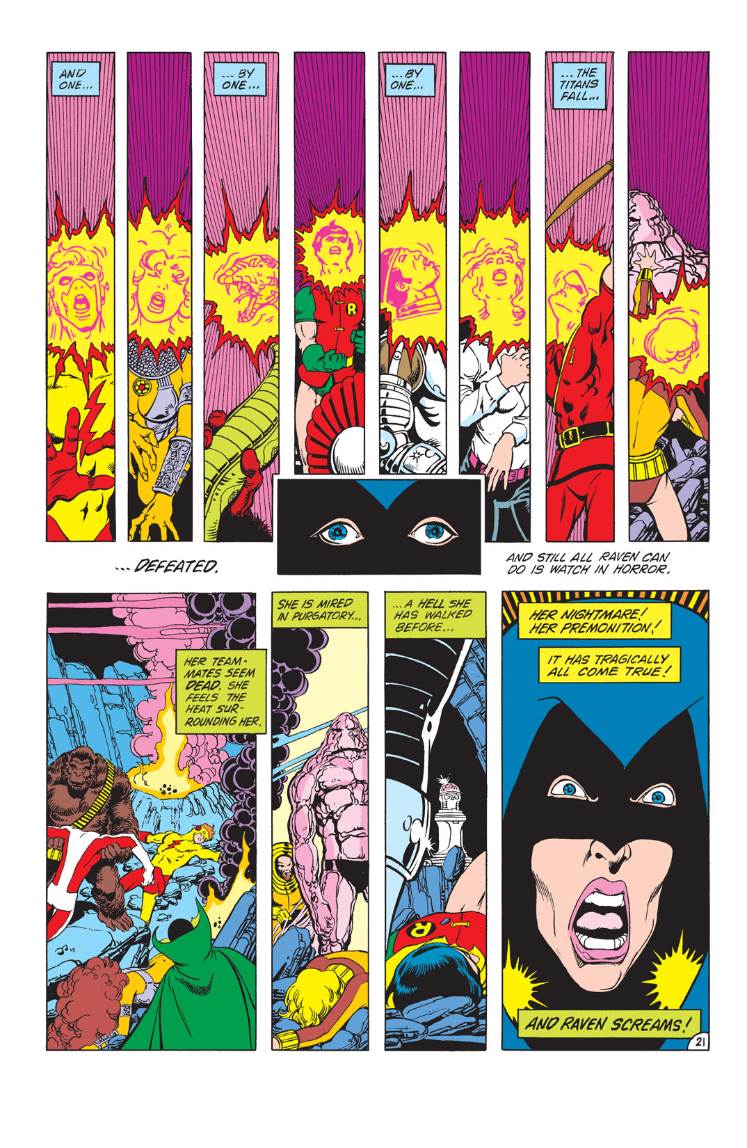 Read online The New Teen Titans (1980) comic -  Issue #31 - 22