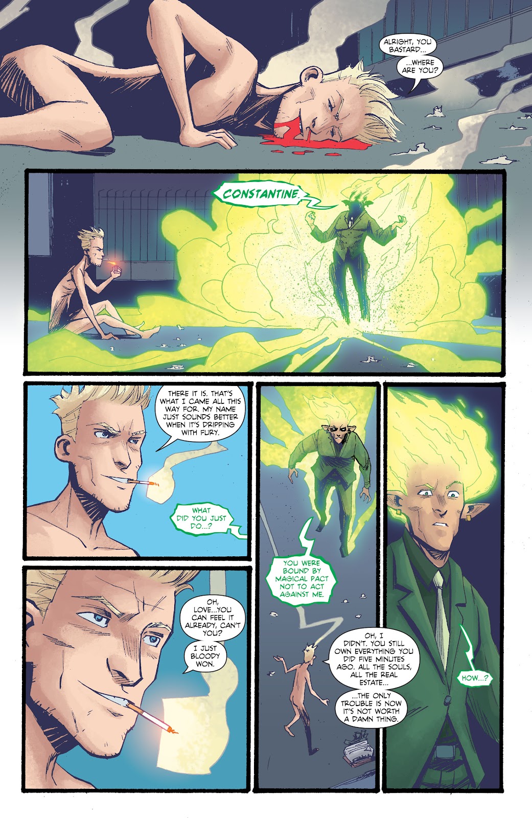 Constantine: The Hellblazer issue 13 - Page 9