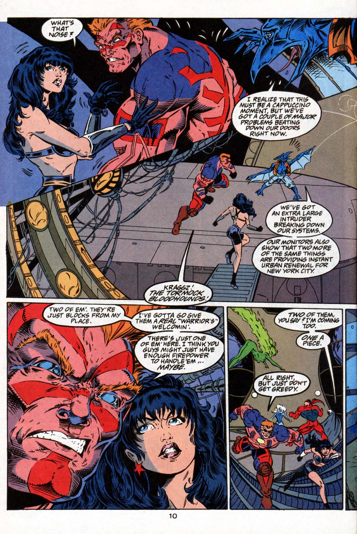 Read online Justice League America comic -  Issue #100b - 13