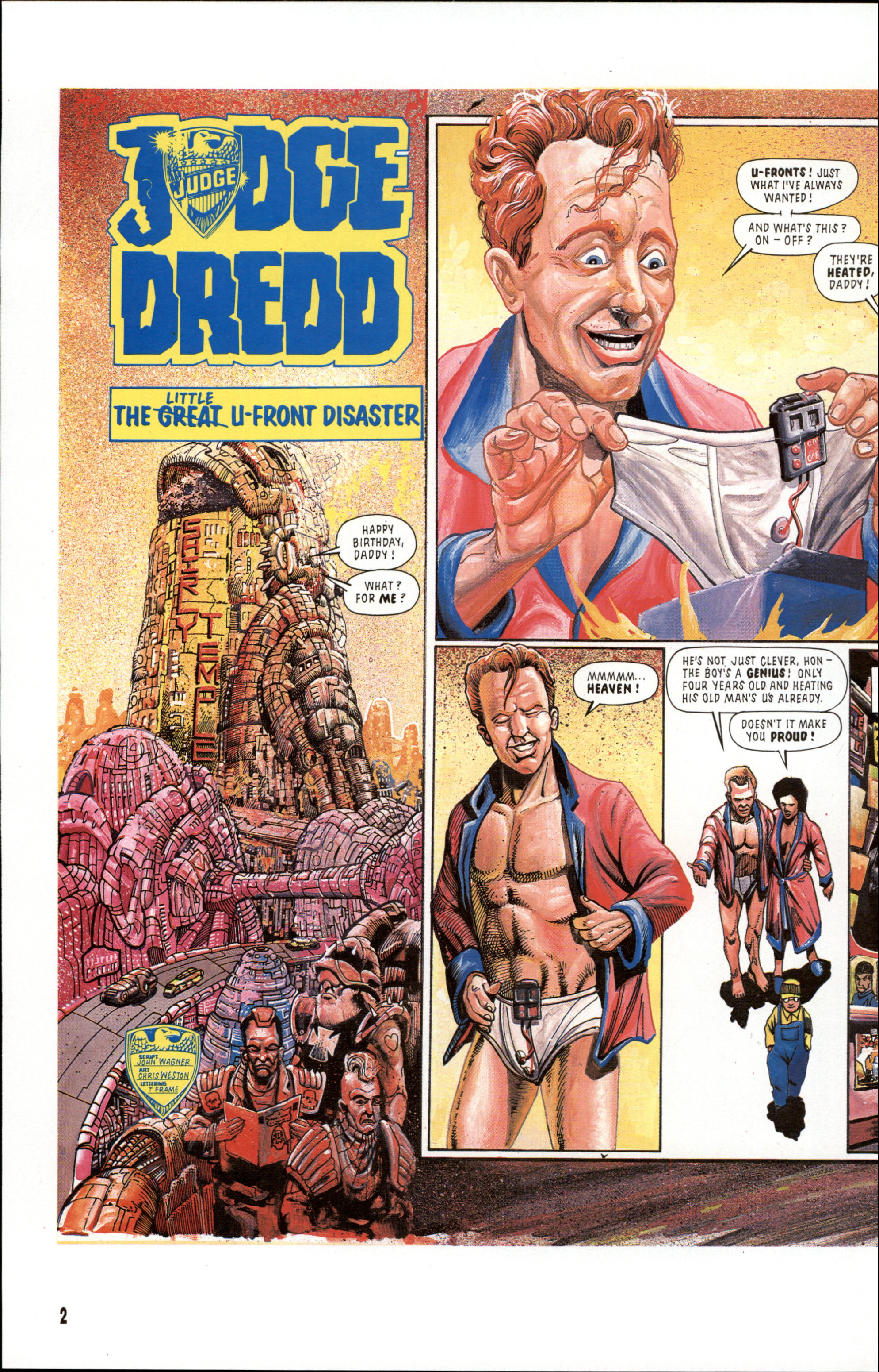 Read online Dredd Rules! comic -  Issue #8 - 4