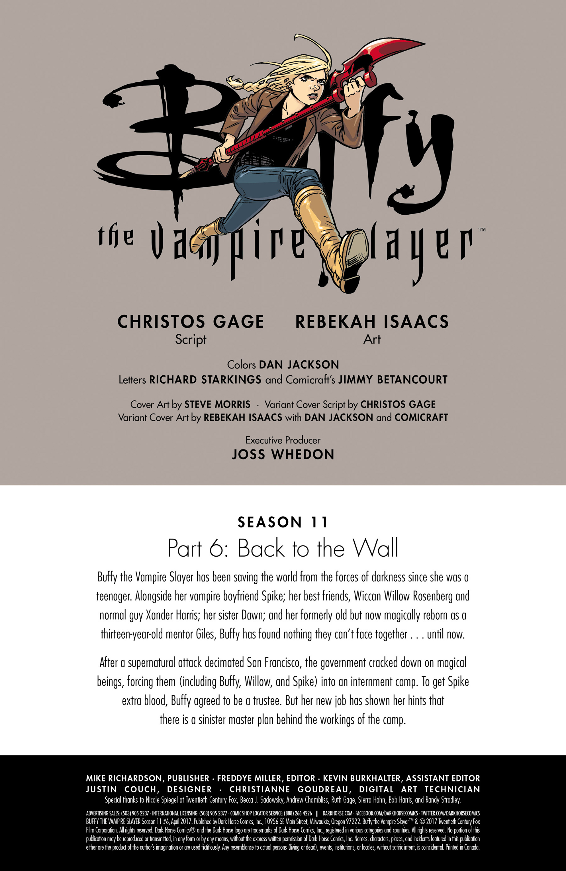 Read online Buffy the Vampire Slayer Season 11 comic -  Issue #6 - 2