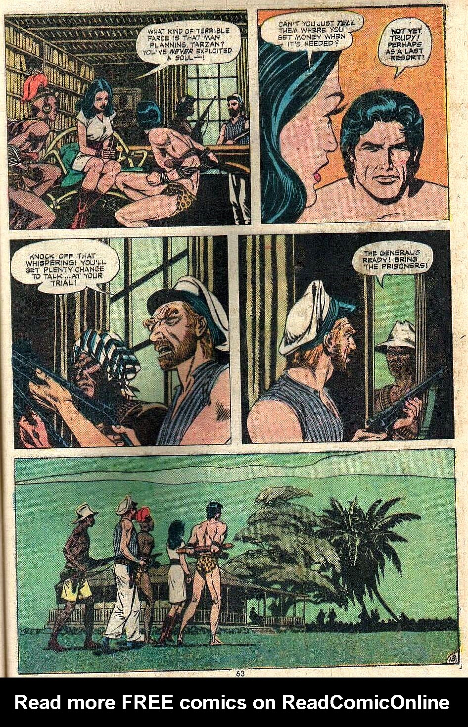 Read online Tarzan (1972) comic -  Issue #234 - 54