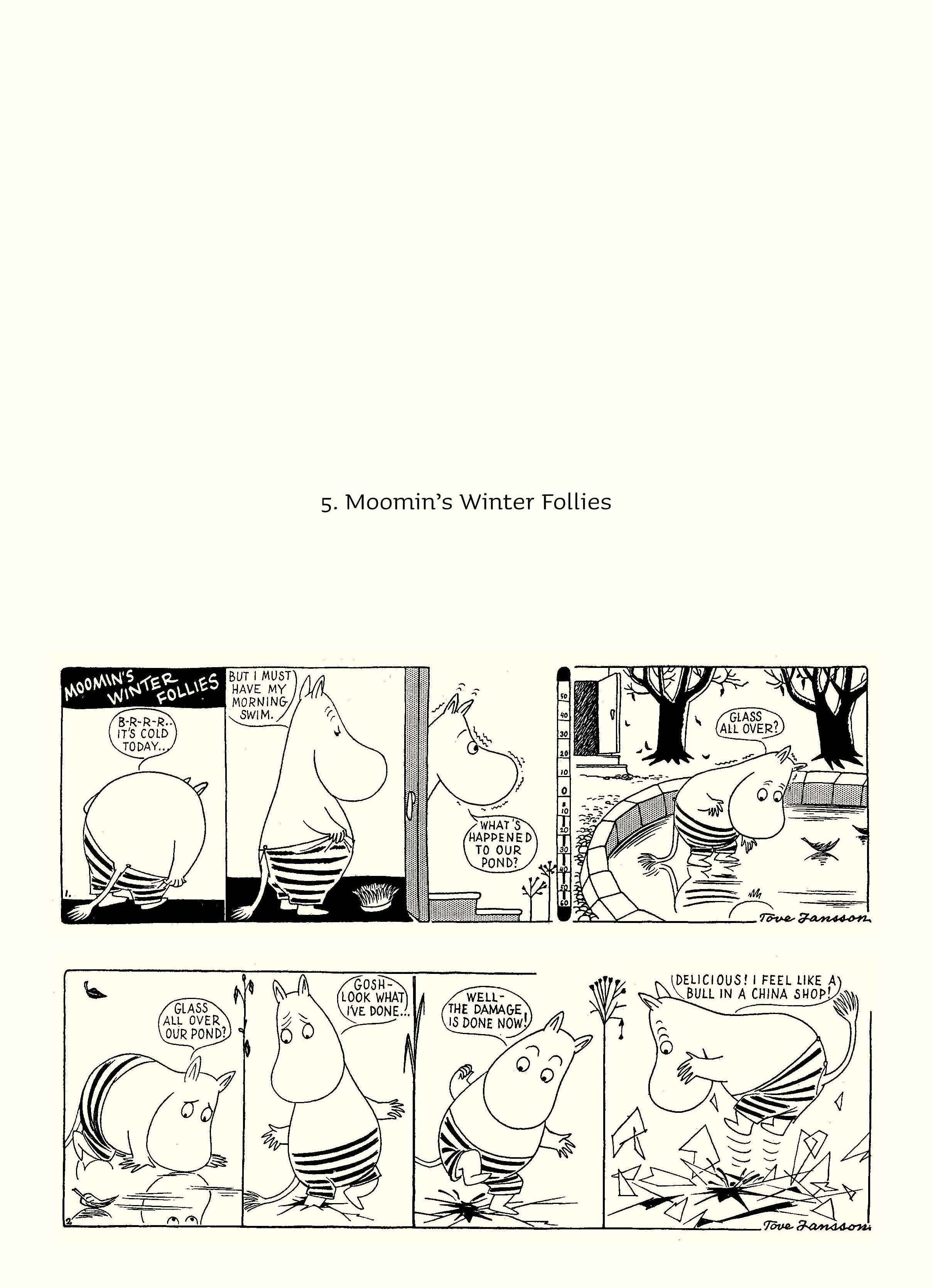 Read online Moomin: The Complete Tove Jansson Comic Strip comic -  Issue # TPB 2 - 6