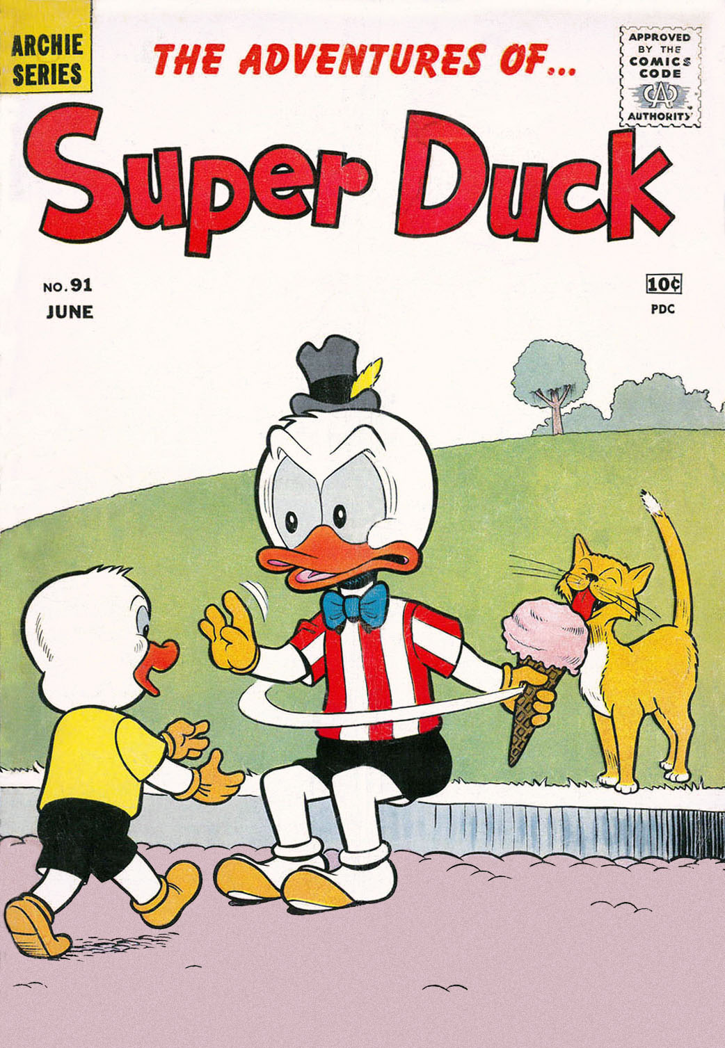 Read online Super Duck Comics comic -  Issue #91 - 1