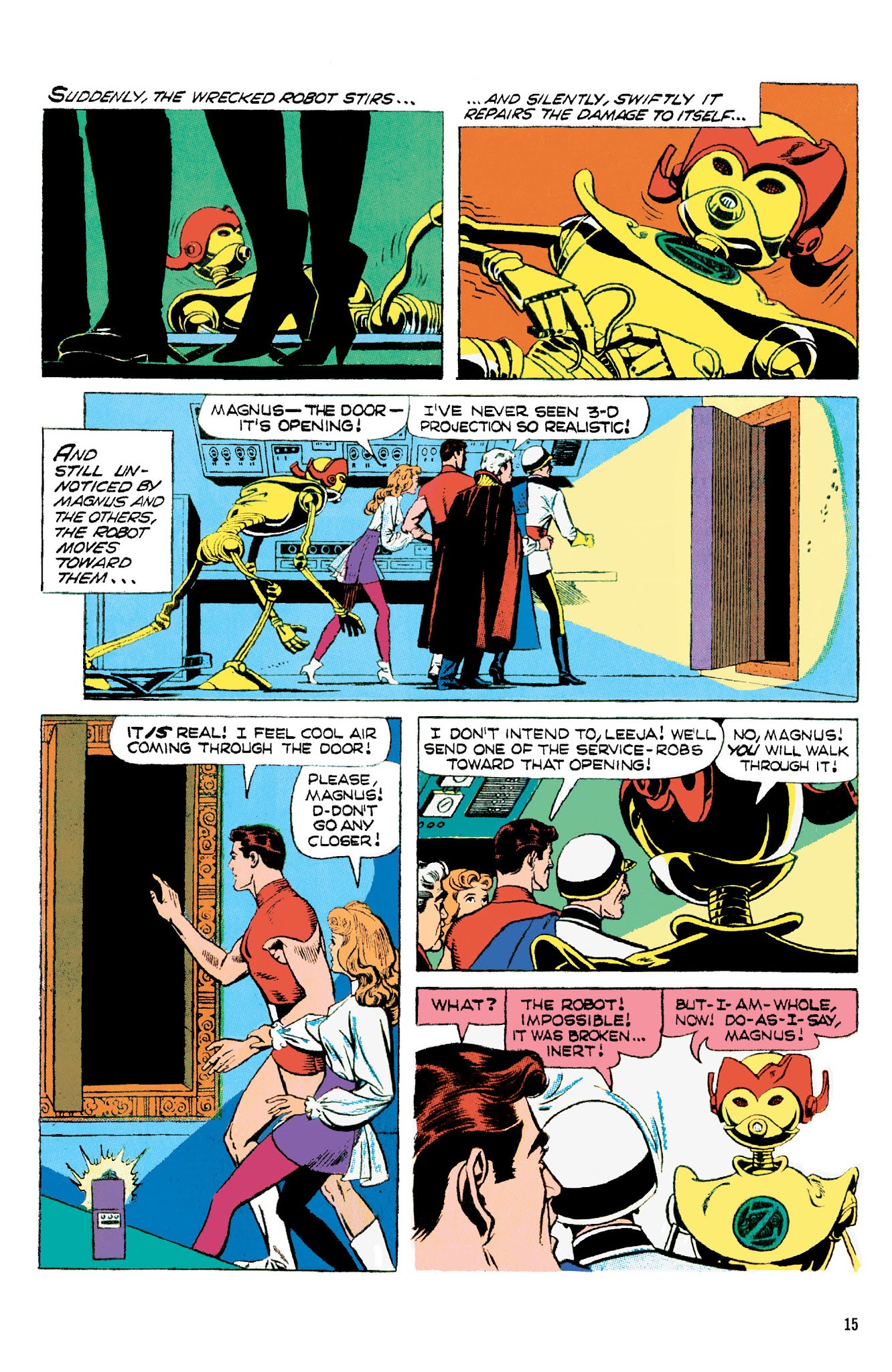 Read online Magnus, Robot Fighter Archives comic -  Issue # TPB 3 (Part 1) - 17