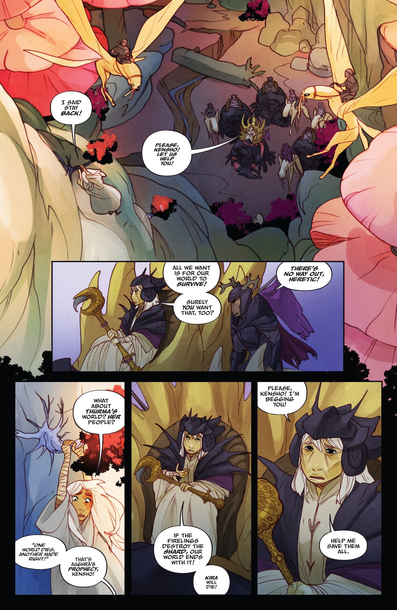 Read online The Power of the Dark Crystal comic -  Issue #5 - 14