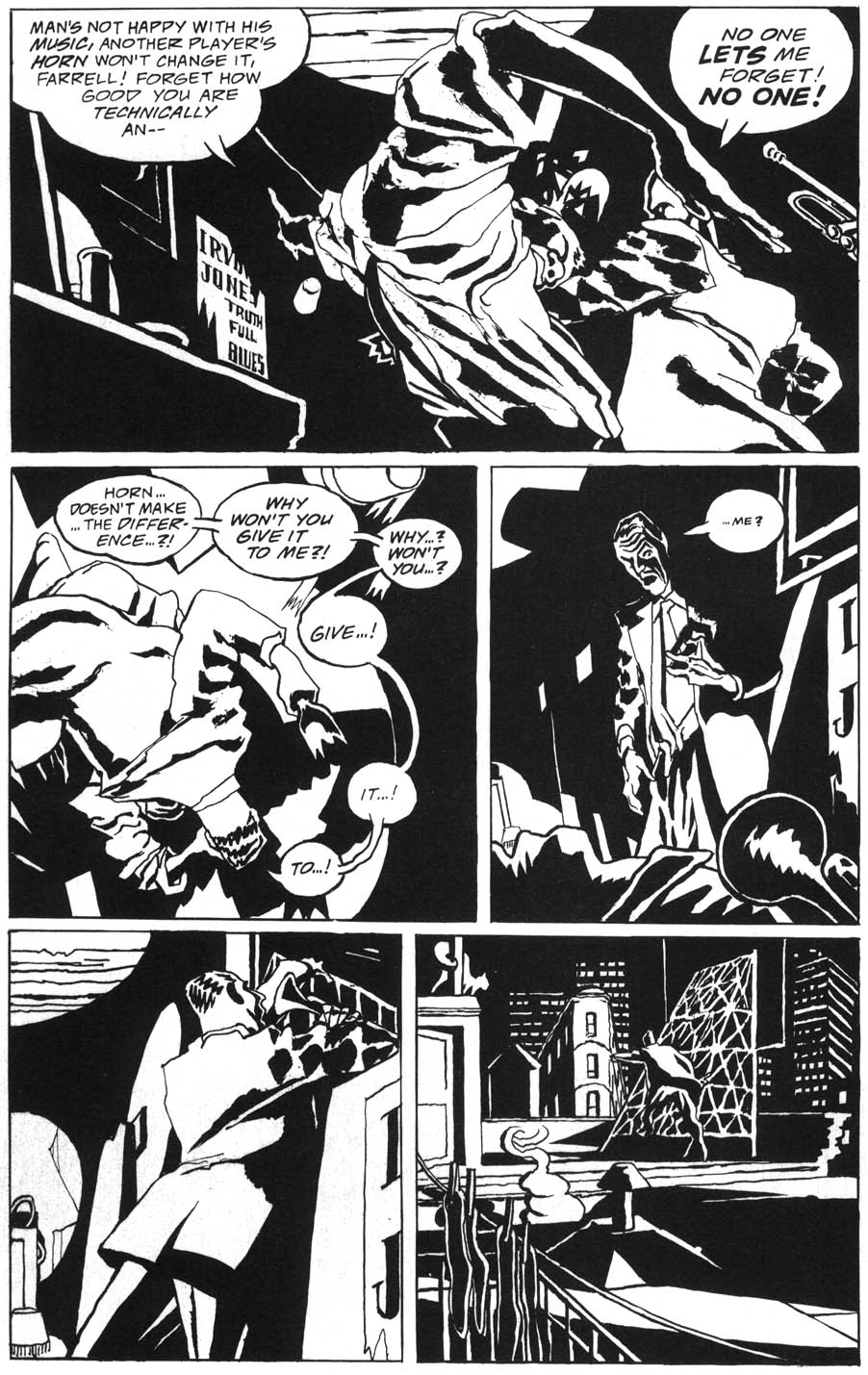 Read online Batman Black and White comic -  Issue #1 - 46