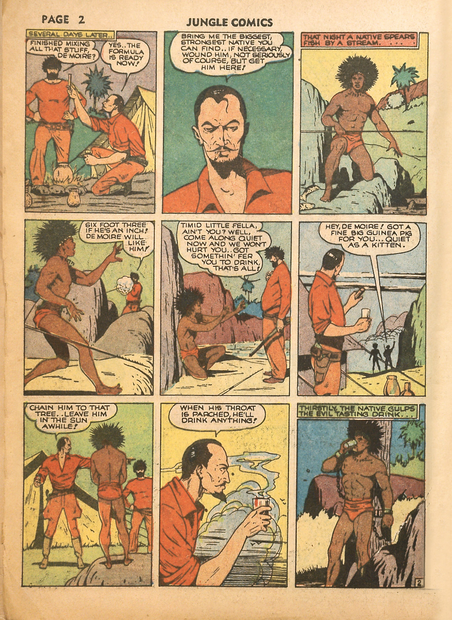 Read online Jungle Comics comic -  Issue #13 - 4