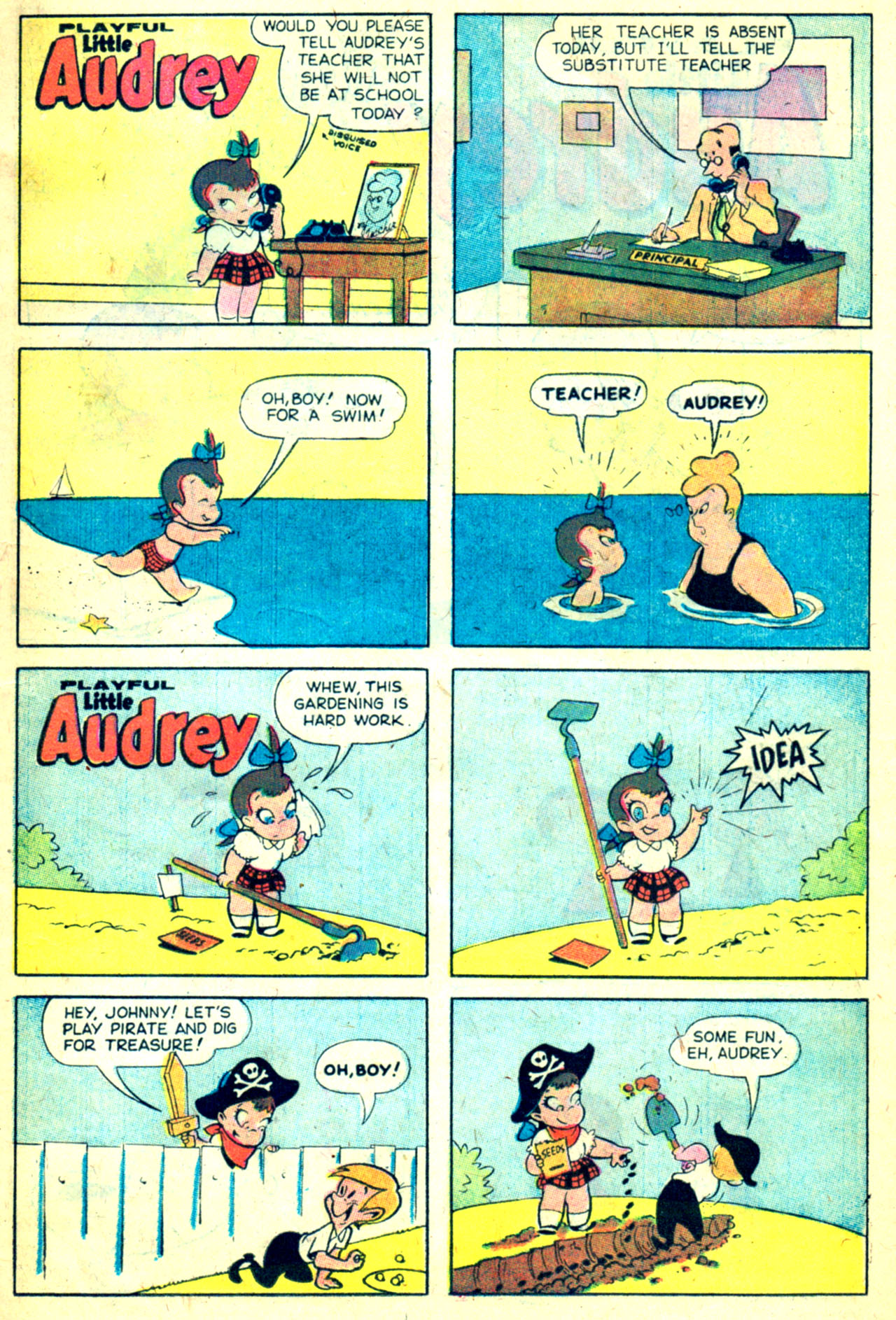 Read online Playful Little Audrey comic -  Issue #112 - 11