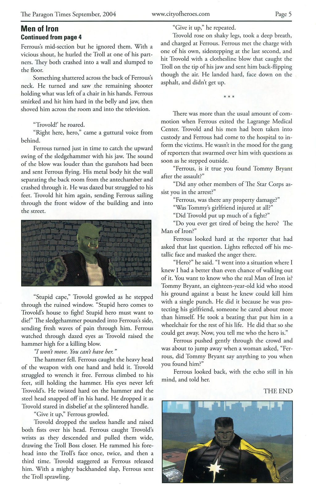 Read online City of Heroes (2004) comic -  Issue #5 - 28