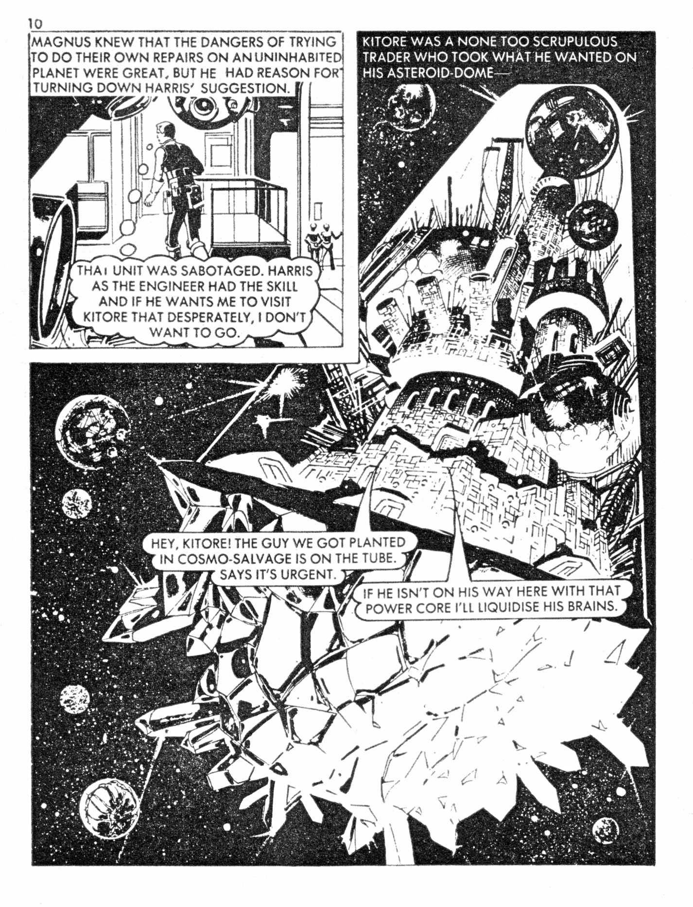 Read online Starblazer comic -  Issue #145 - 10