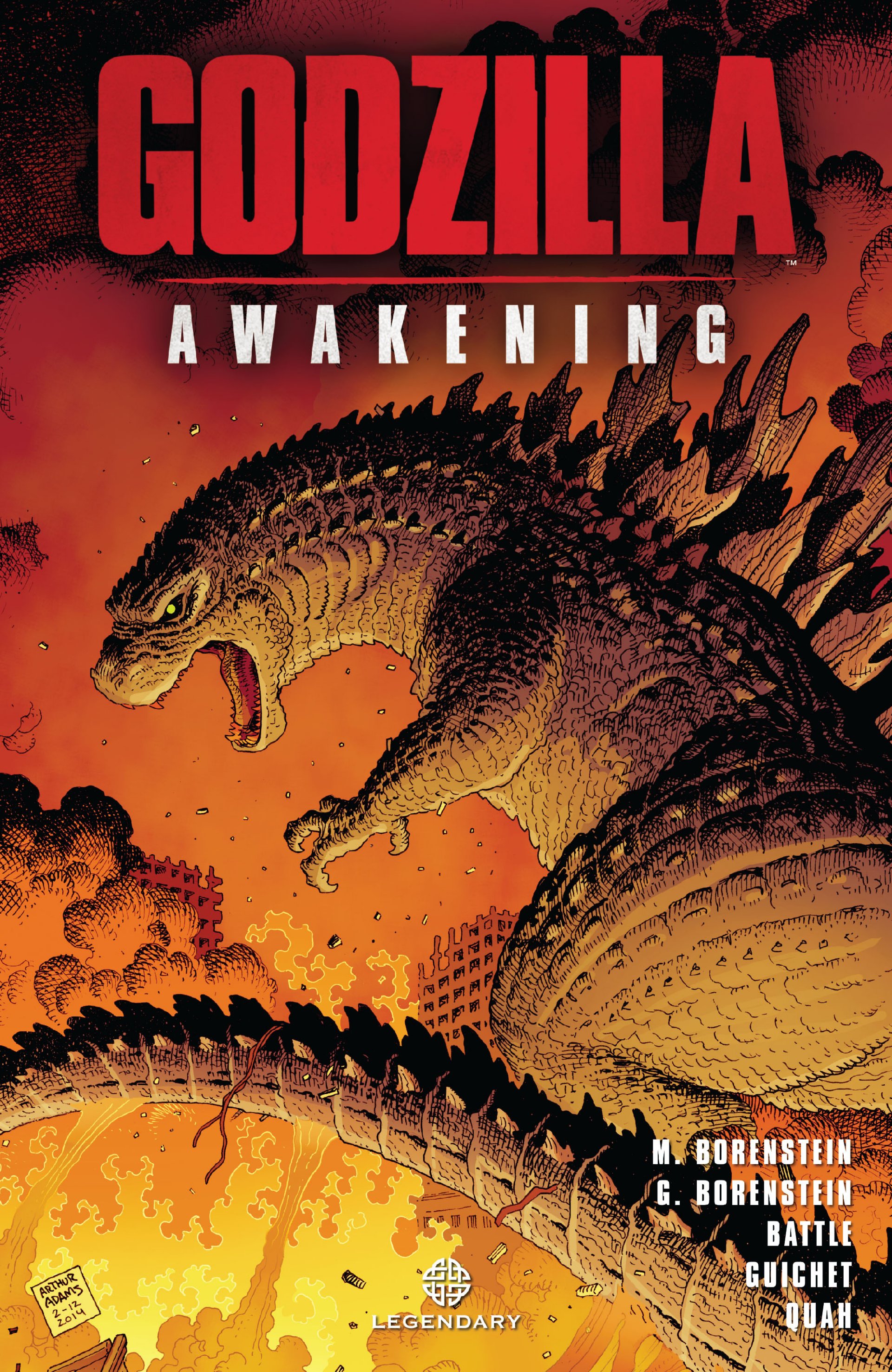 Read online Godzilla: Awakening comic -  Issue # Full - 1