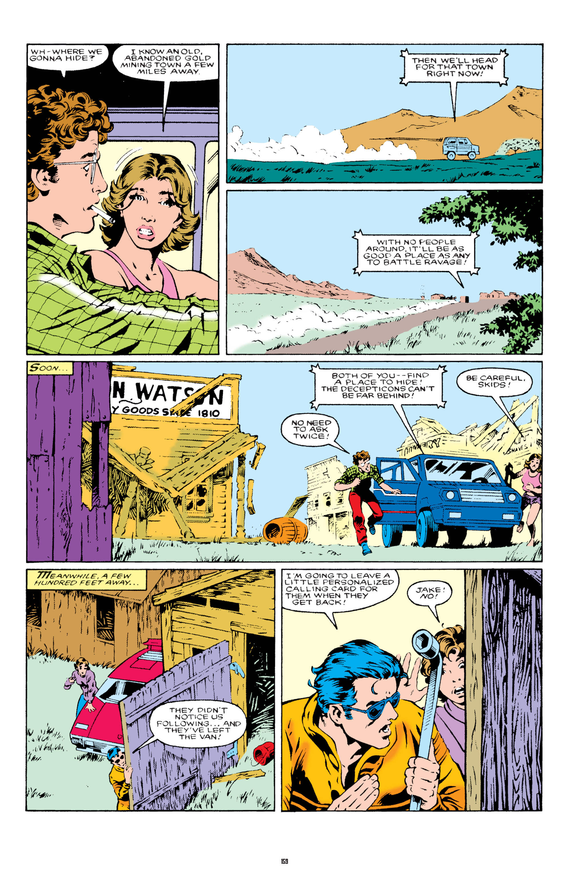 Read online The Transformers Classics comic -  Issue # TPB 2 - 160