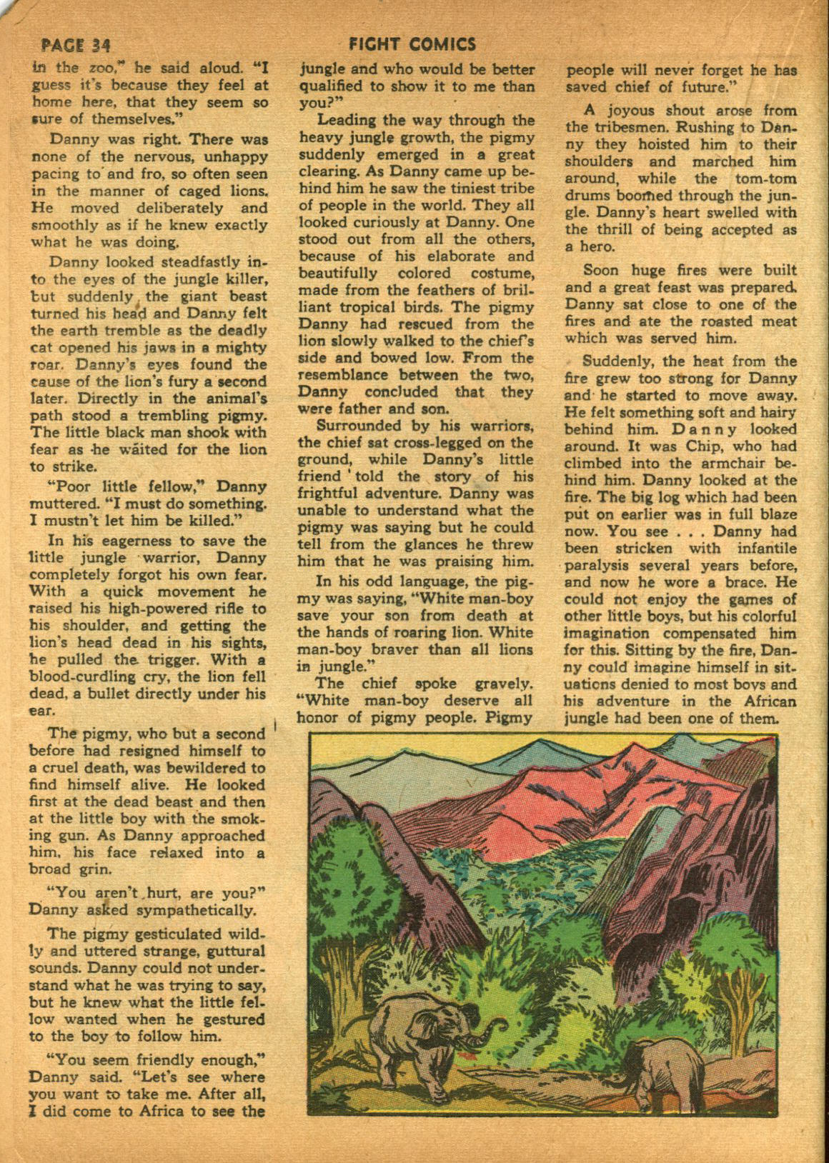 Read online Fight Comics comic -  Issue #21 - 36