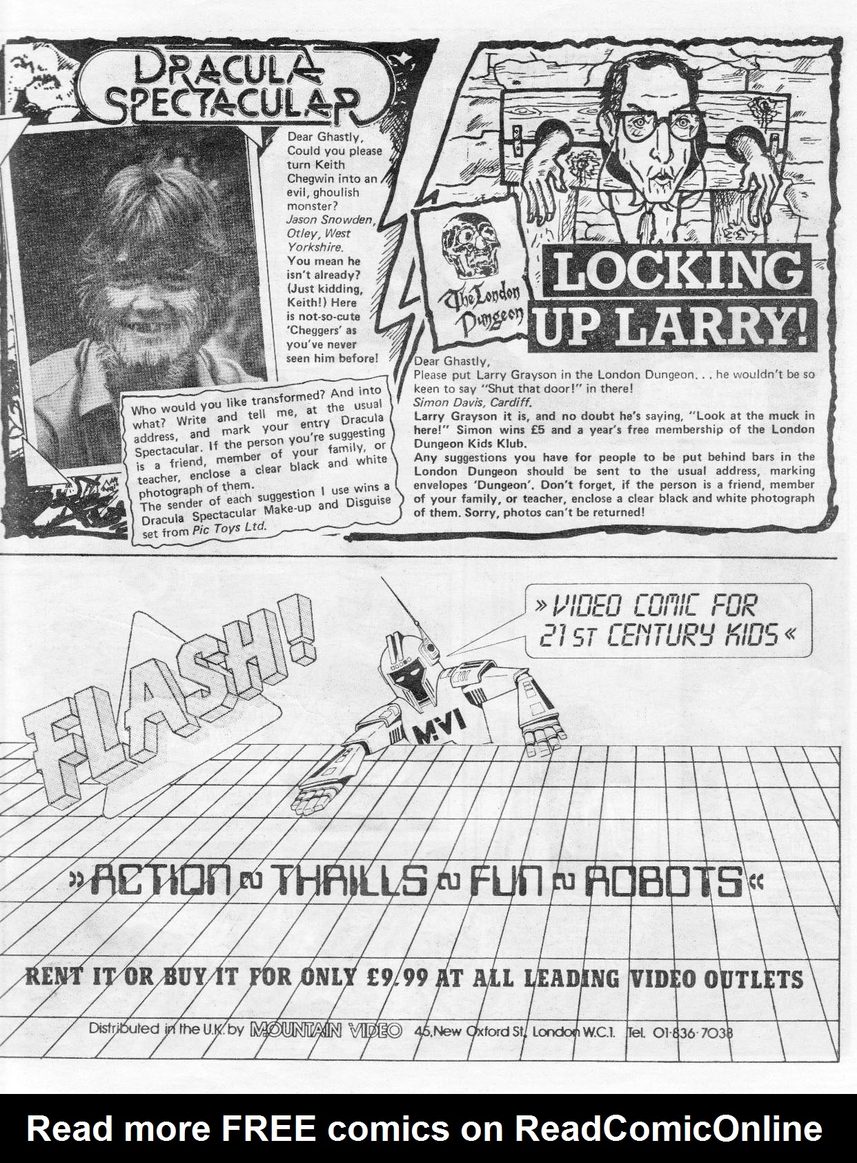 Read online Scream! (1984) comic -  Issue #11 - 15