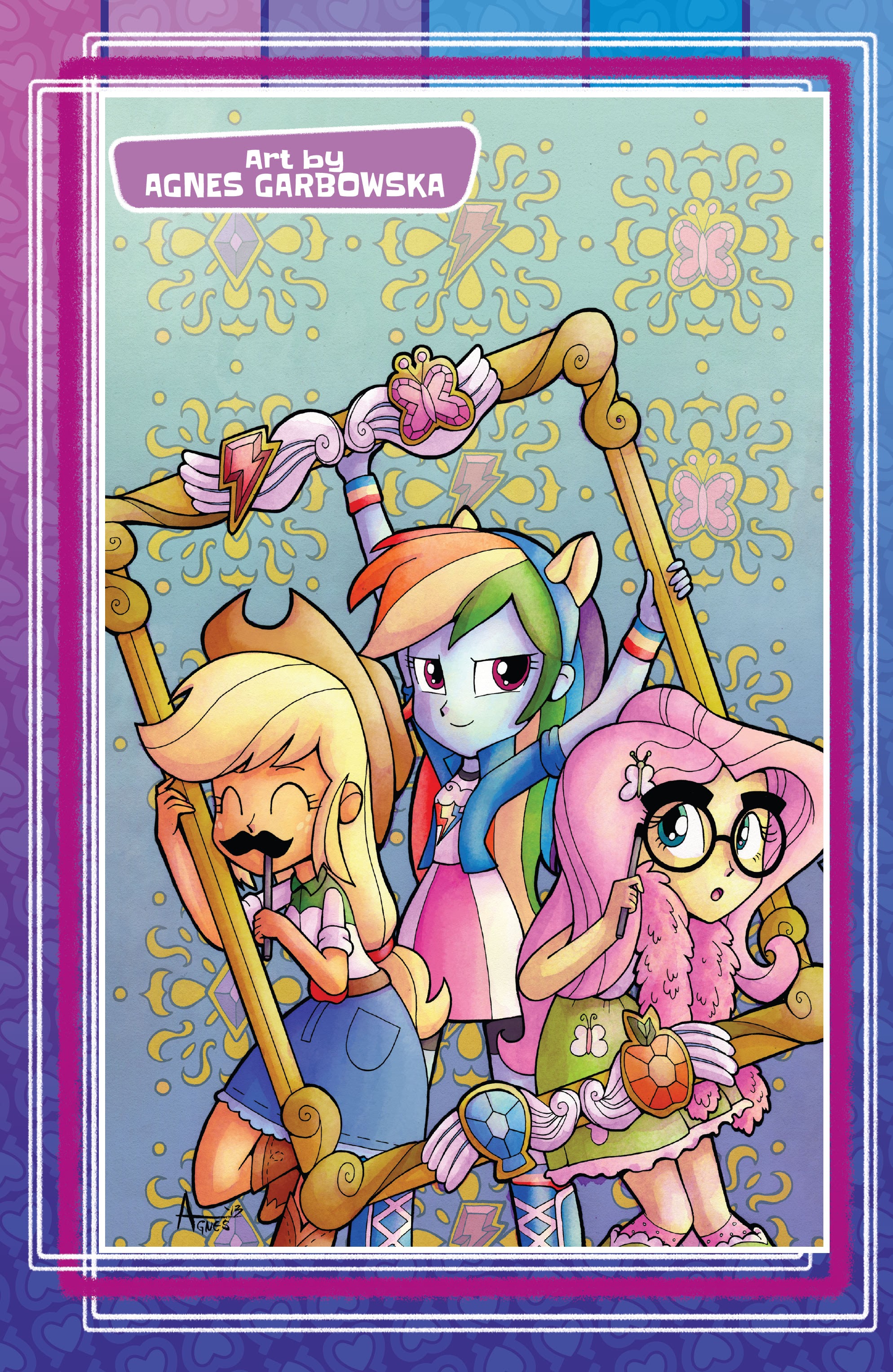 Read online My Little Pony Equestria Girls: Canterlot High: March Radness comic -  Issue # Full - 44