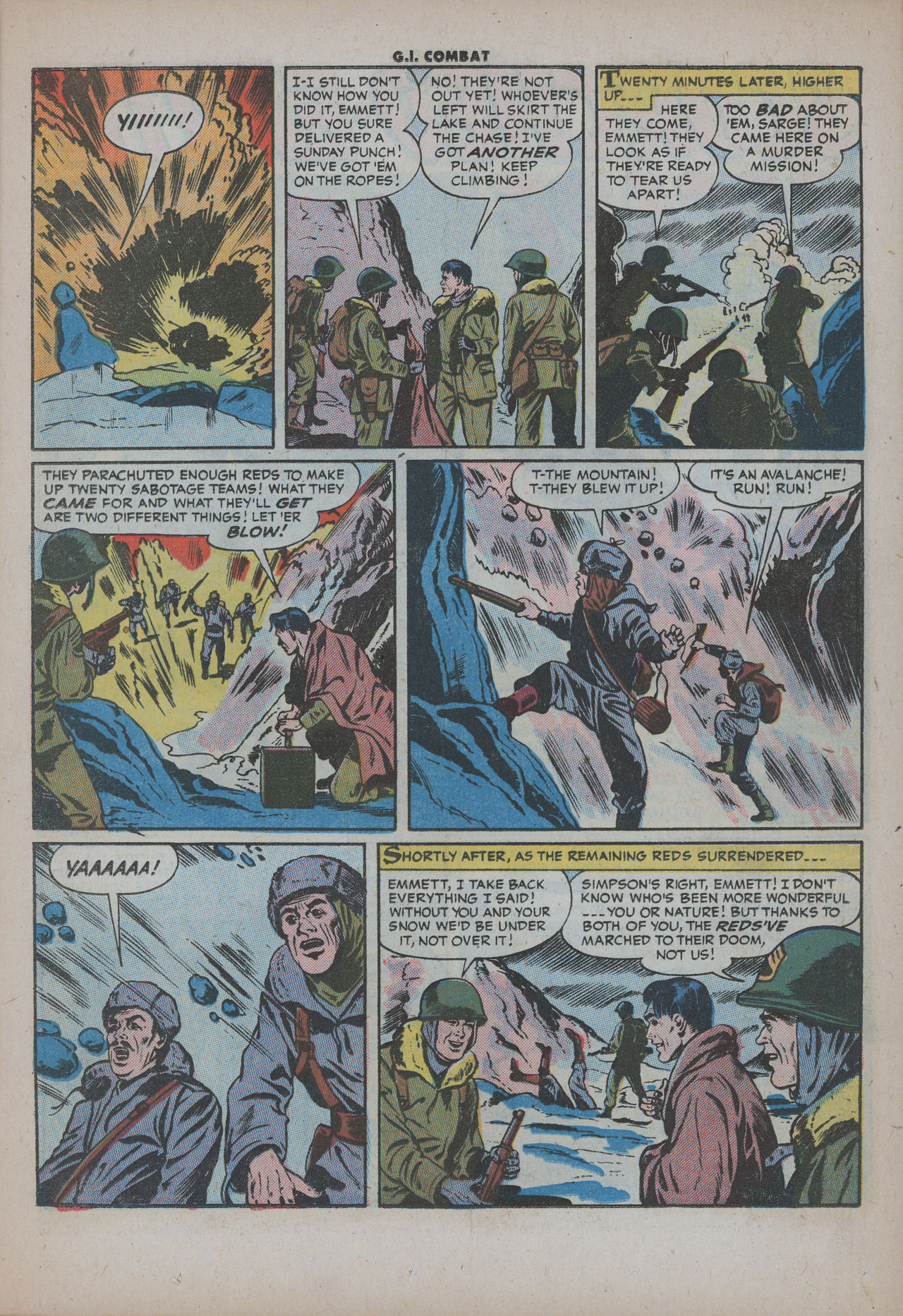 Read online G.I. Combat (1952) comic -  Issue #42 - 11