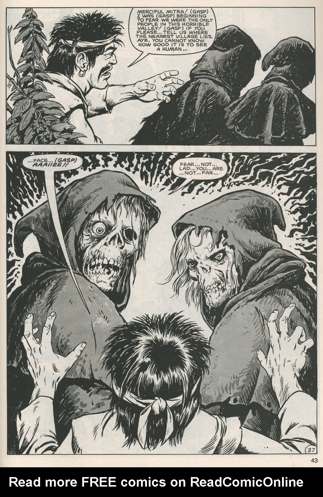 Read online The Savage Sword Of Conan comic -  Issue #118 - 41