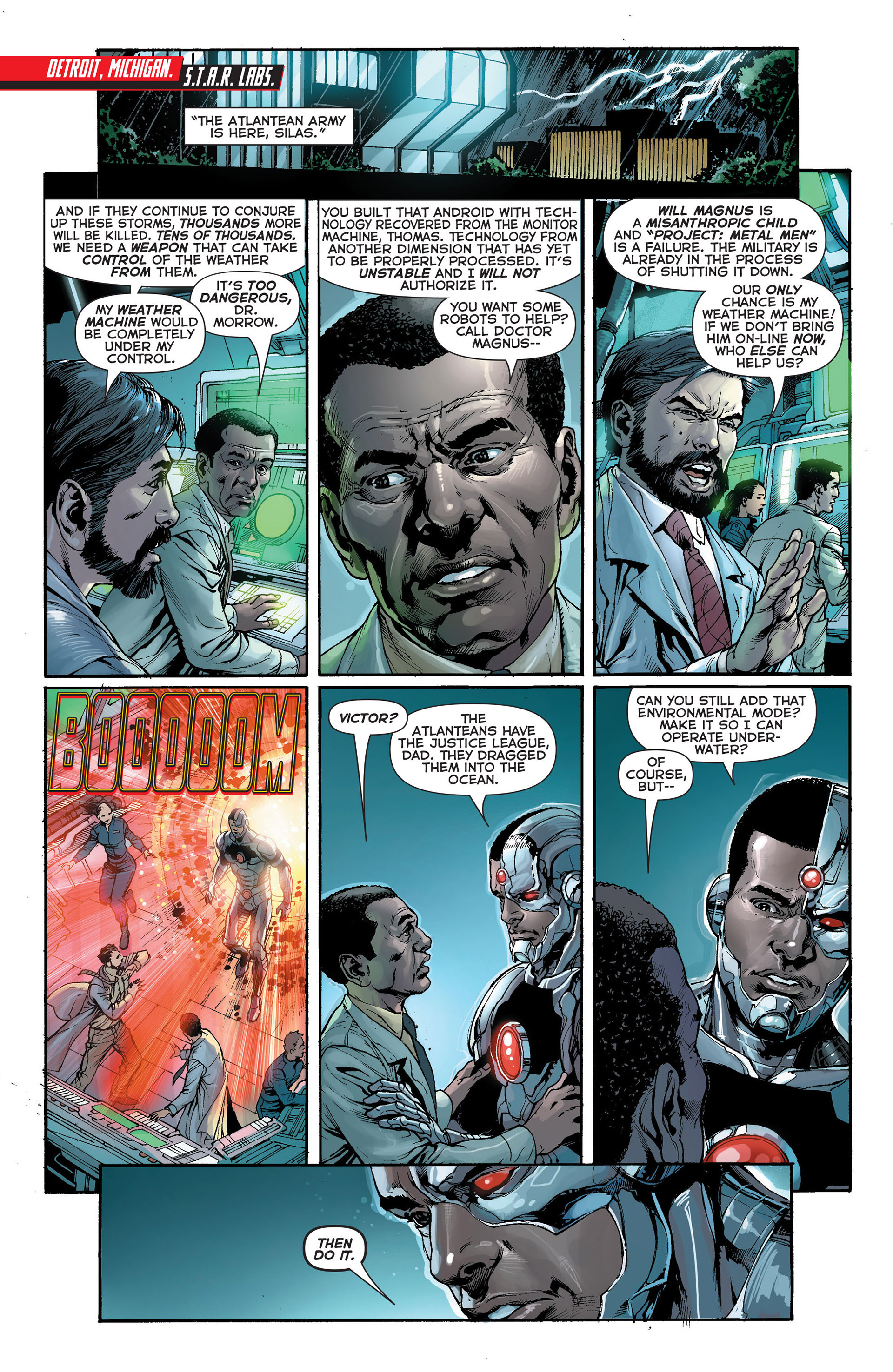 Read online Justice League (2011) comic -  Issue #16 - 17