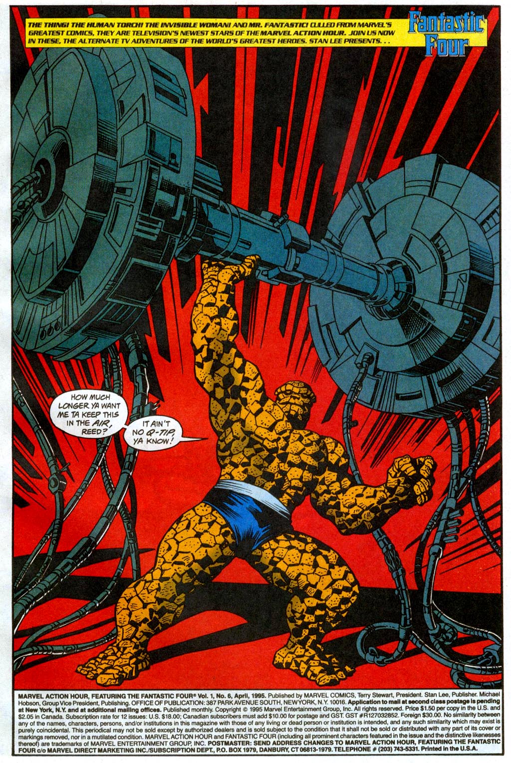 Read online Marvel Action Hour, featuring the Fantastic Four comic -  Issue #6 - 2