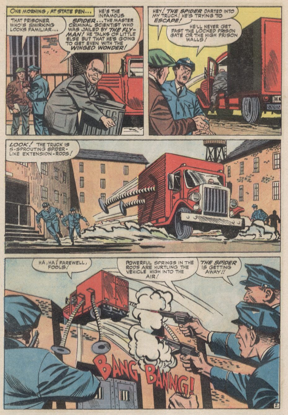 Read online Fly Man comic -  Issue #31 - 4