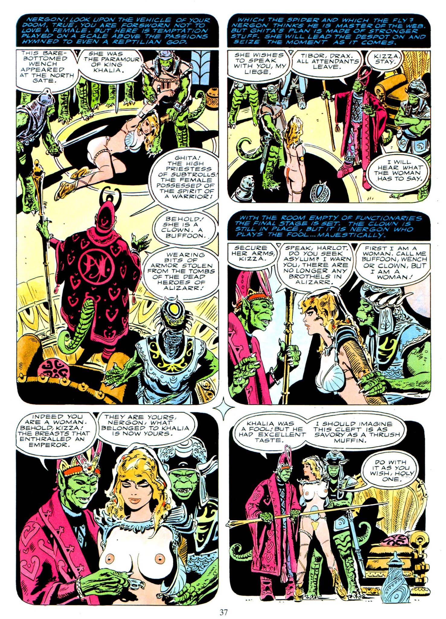 Read online Ghita of Alizarr comic -  Issue #2 - 38