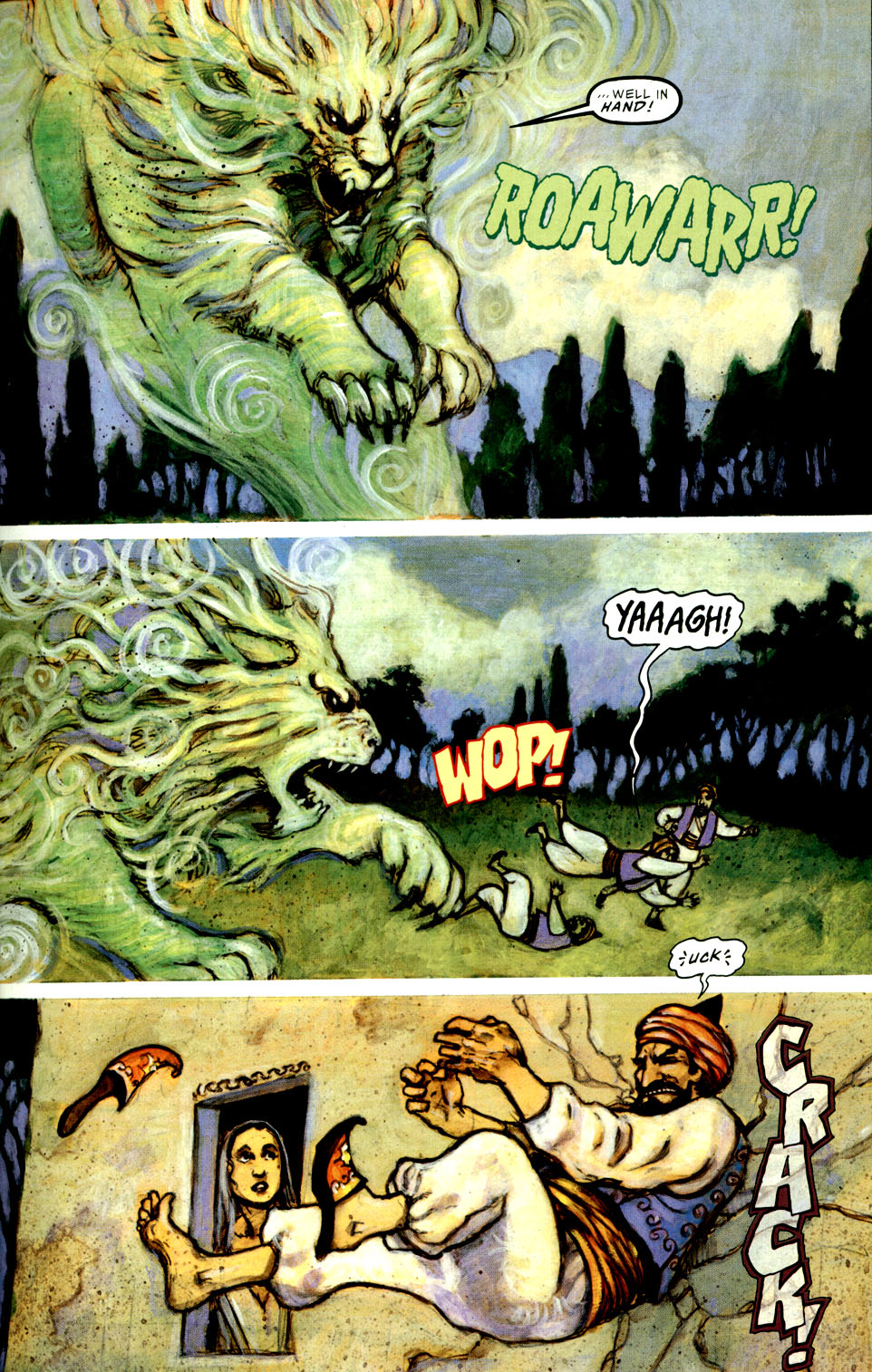 Read online Green Lantern: 1001 Emerald Nights comic -  Issue # TPB - 13