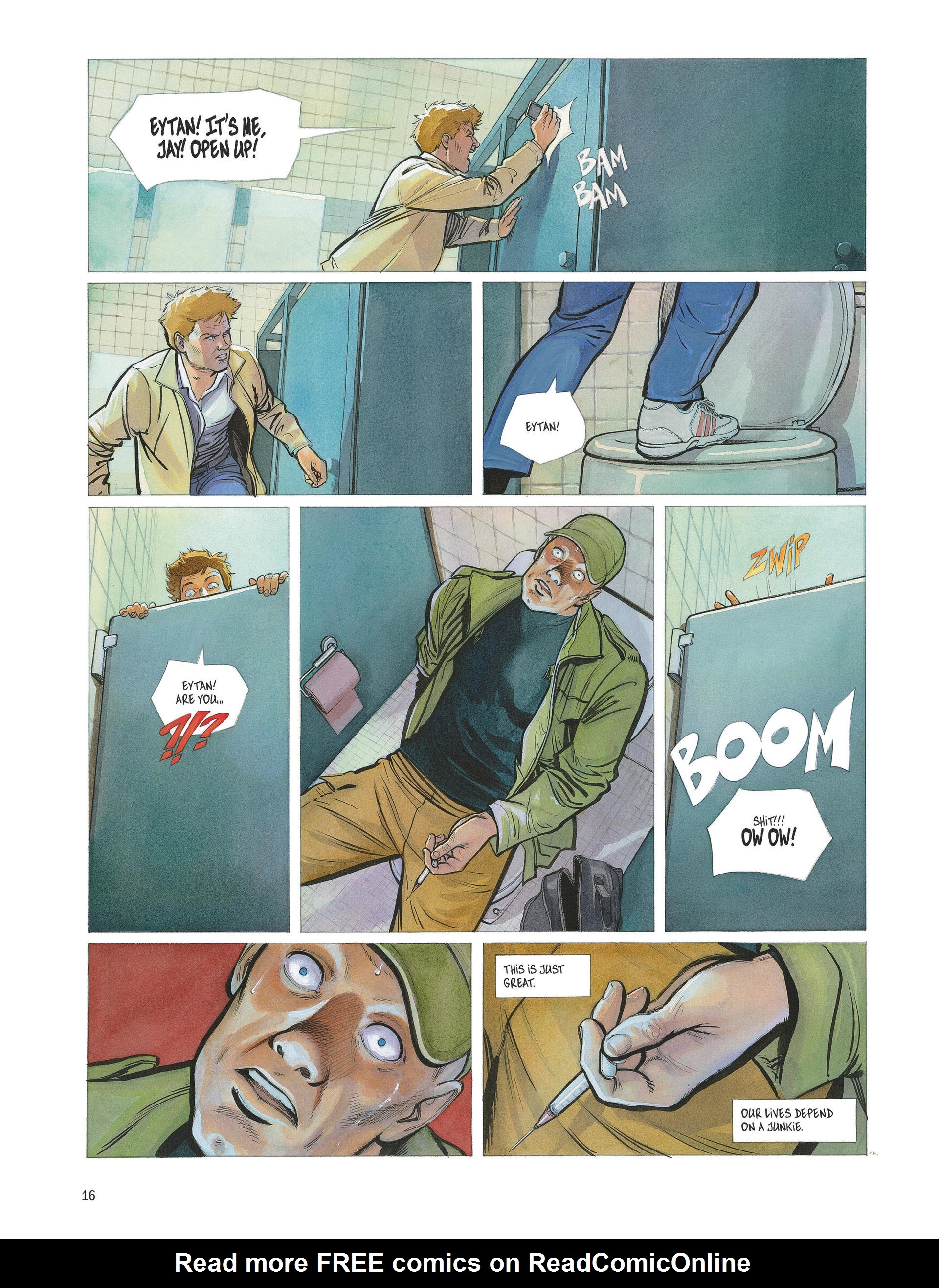 Read online The Bleiberg Project comic -  Issue #2 - 18