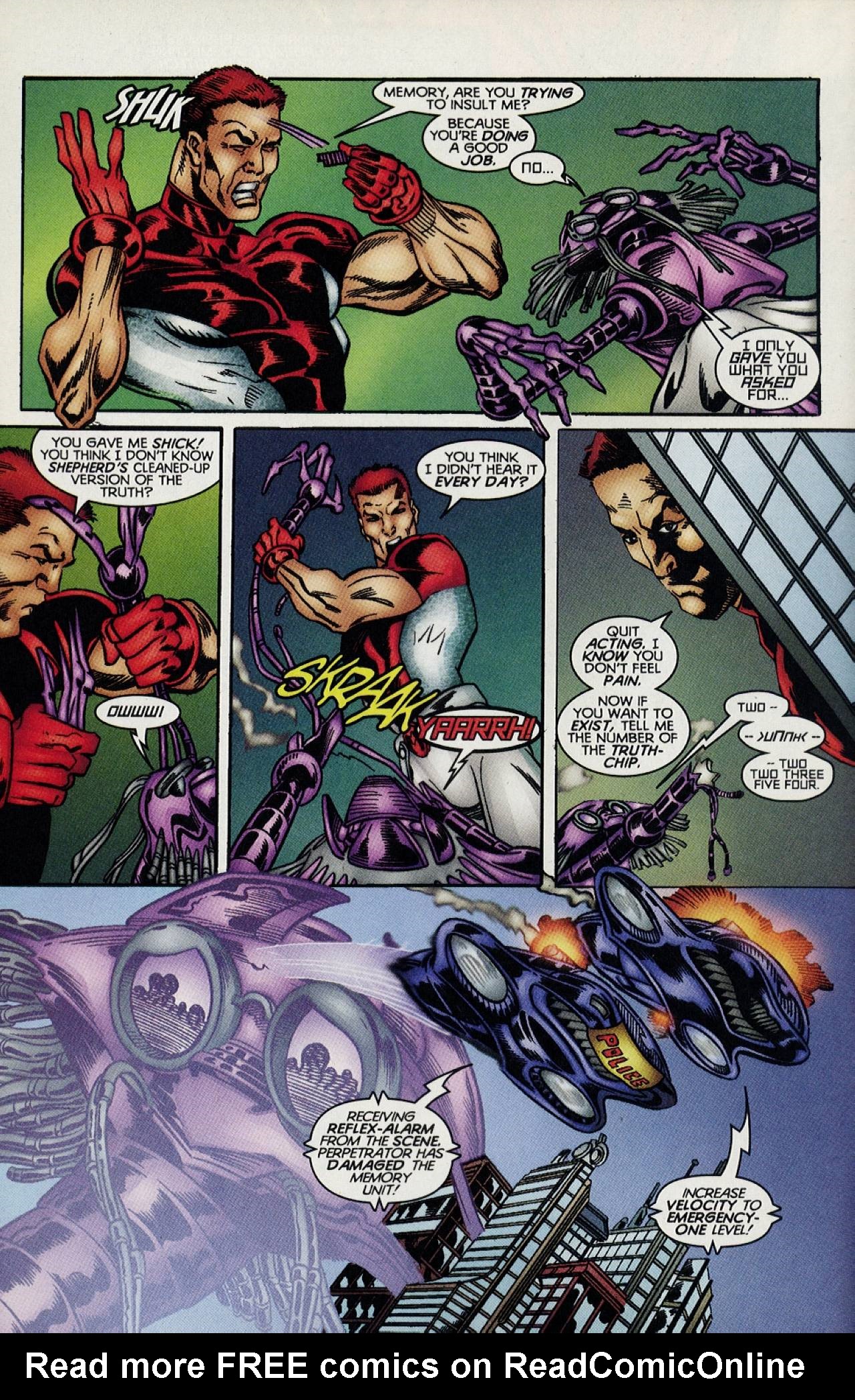 Read online Magnus Robot Fighter (1997) comic -  Issue #10 - 9