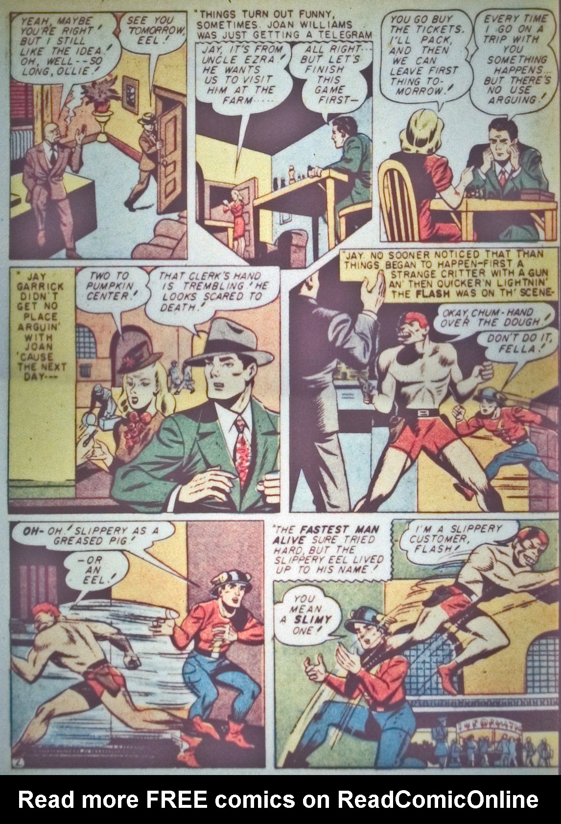 Read online Comic Cavalcade comic -  Issue #3 - 79