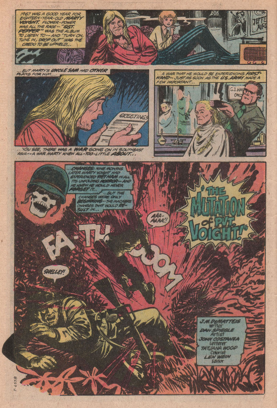 Read online Weird War Tales (1971) comic -  Issue #96 - 4