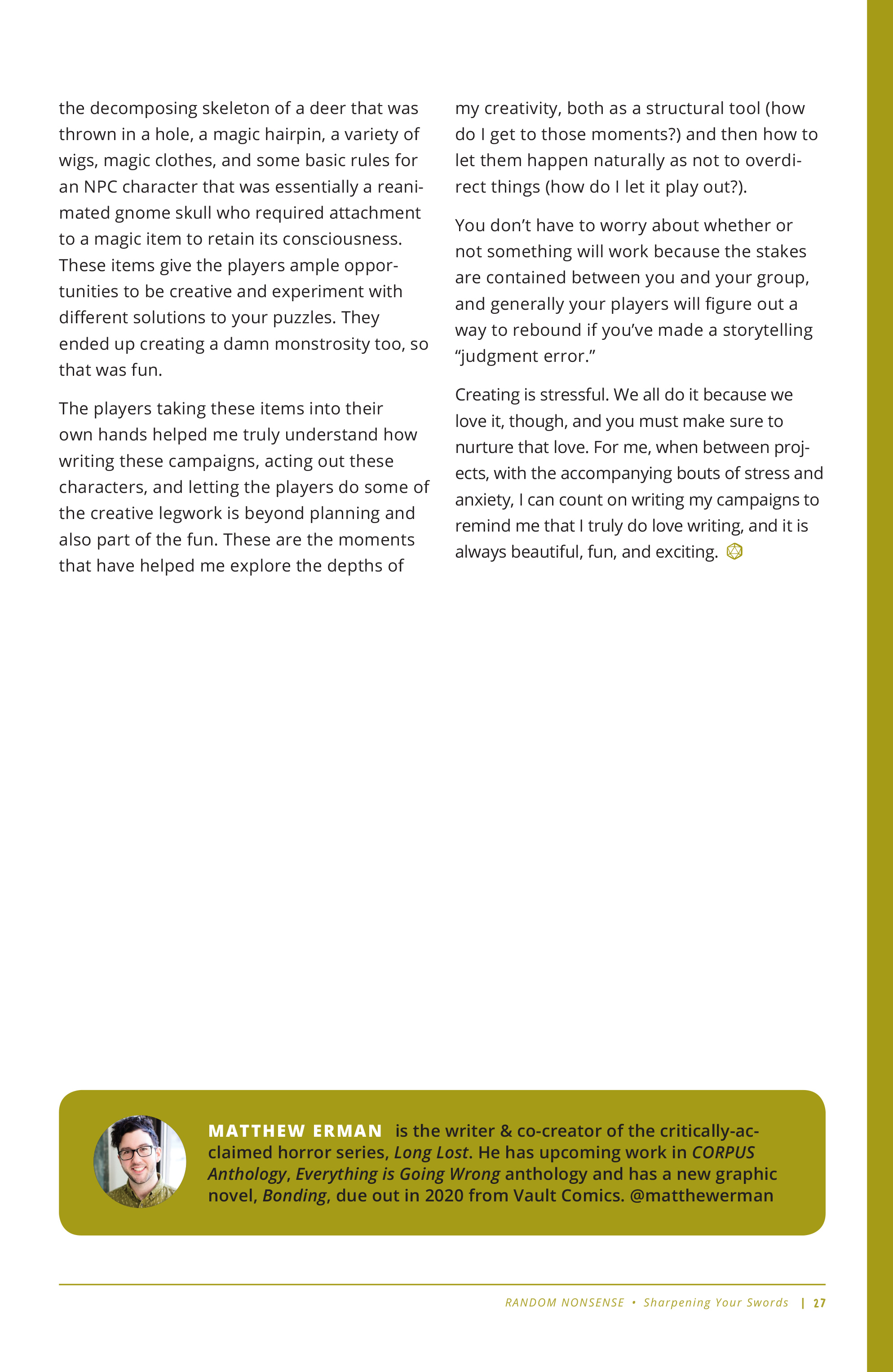 Read online Rolled & Told comic -  Issue #10 - 25