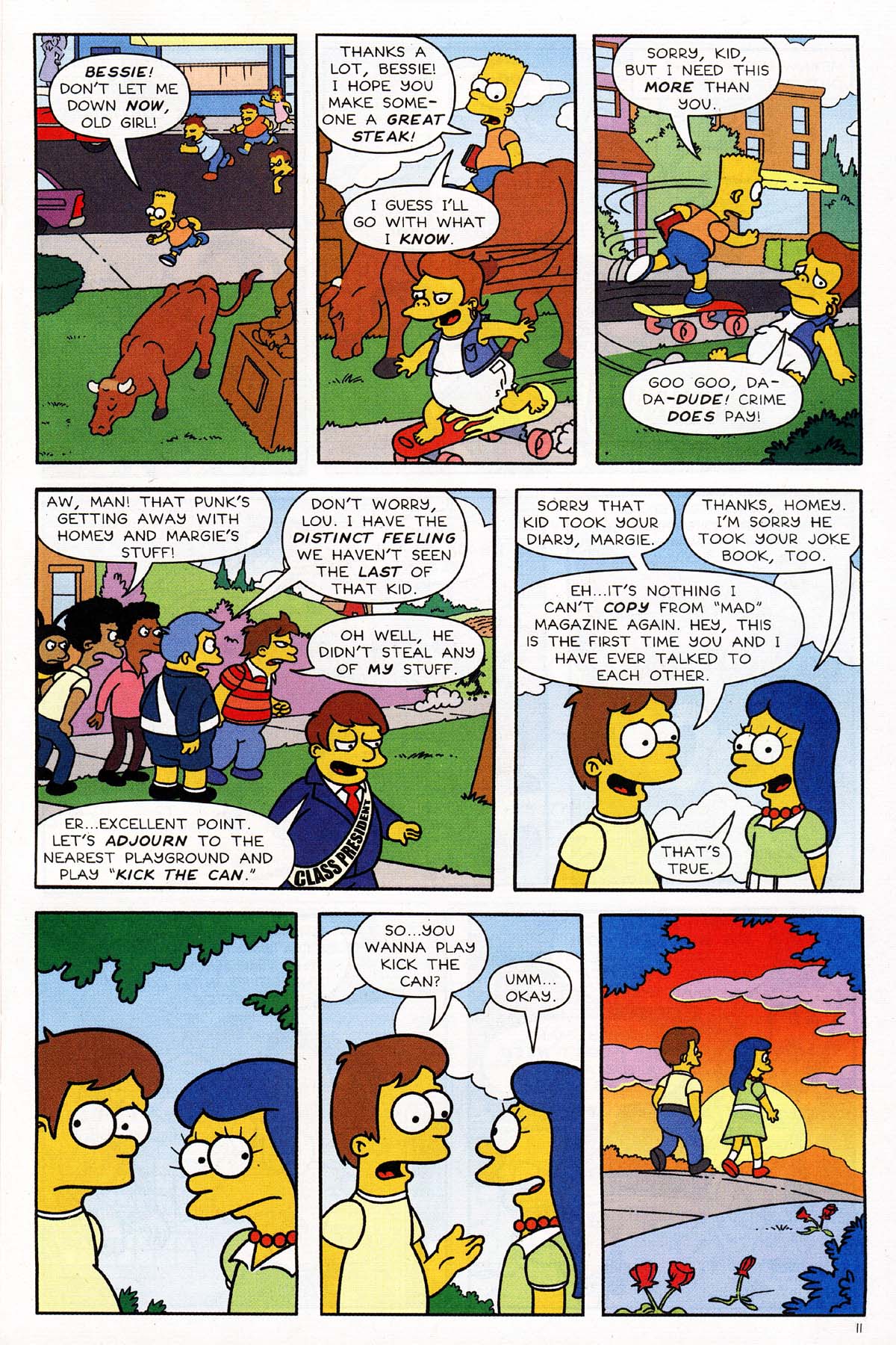 Read online Simpsons Comics Presents Bart Simpson comic -  Issue #14 - 13
