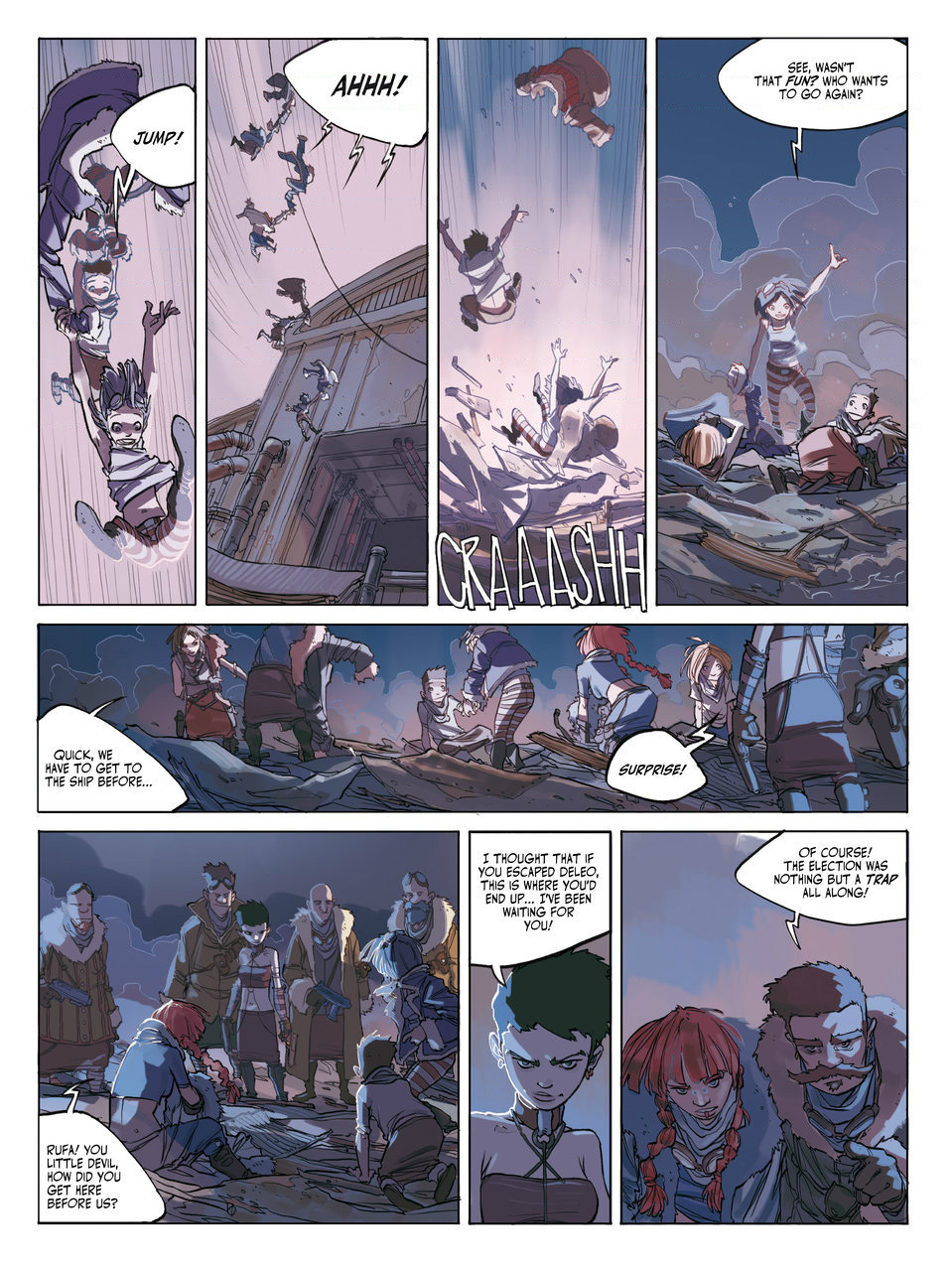 Read online The Ring of the Seven Worlds comic -  Issue # TPB (Part 3) - 1