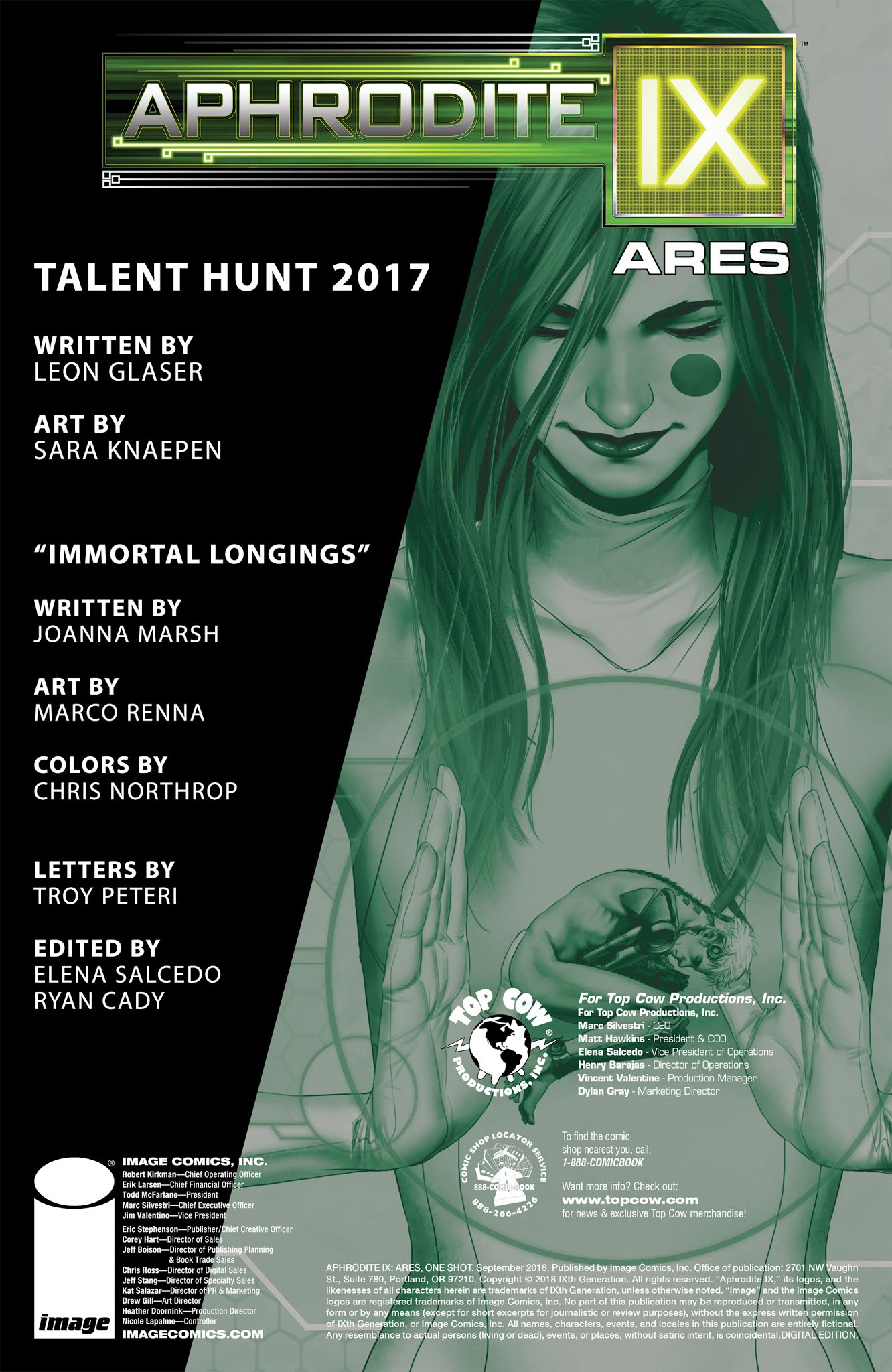 Read online Aphrodite IX: Ares comic -  Issue # Full - 2