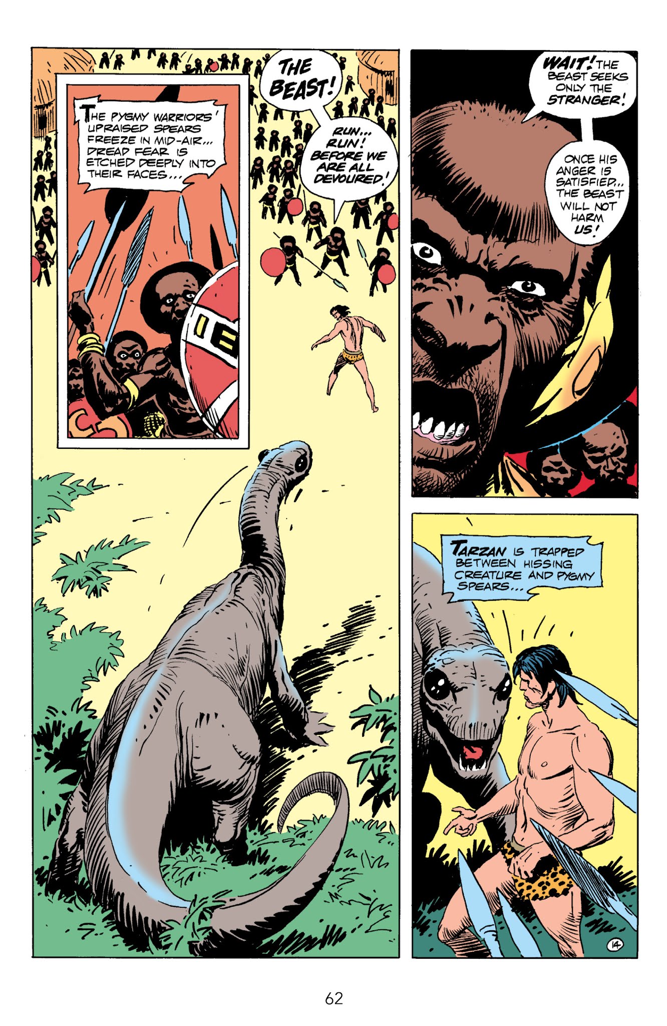 Read online Edgar Rice Burroughs' Tarzan The Joe Kubert Years comic -  Issue # TPB 3 (Part 1) - 63