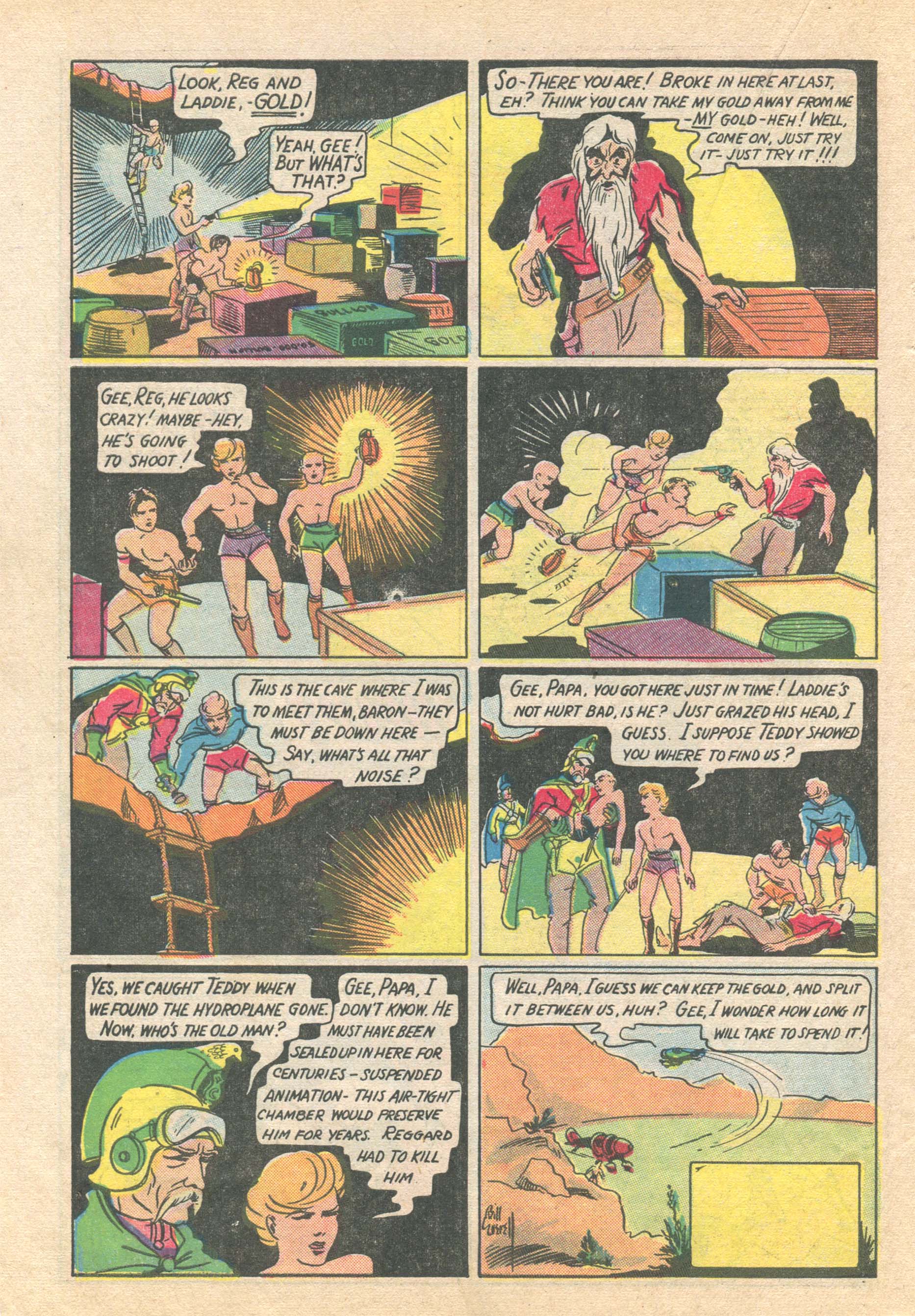 Read online Amazing Adventure Funnies comic -  Issue #1 - 30