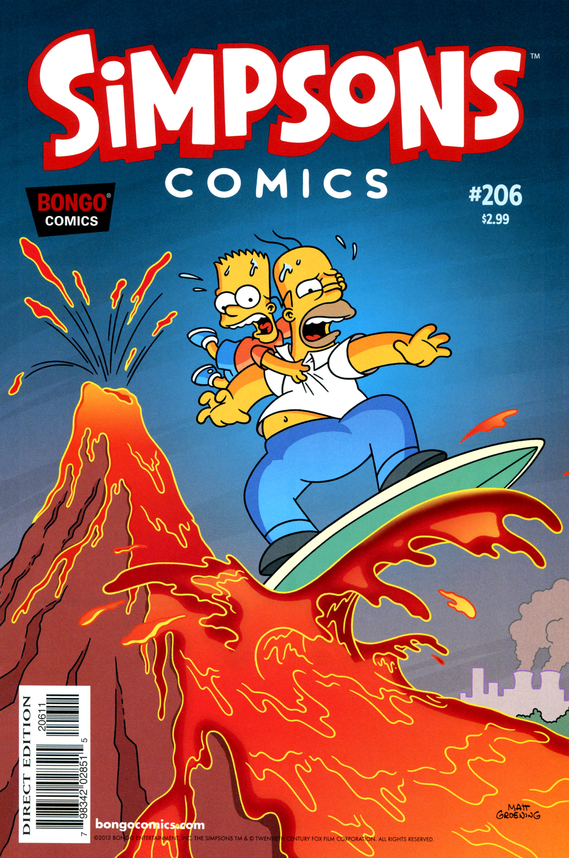 Read online Simpsons Comics comic -  Issue #206 - 1