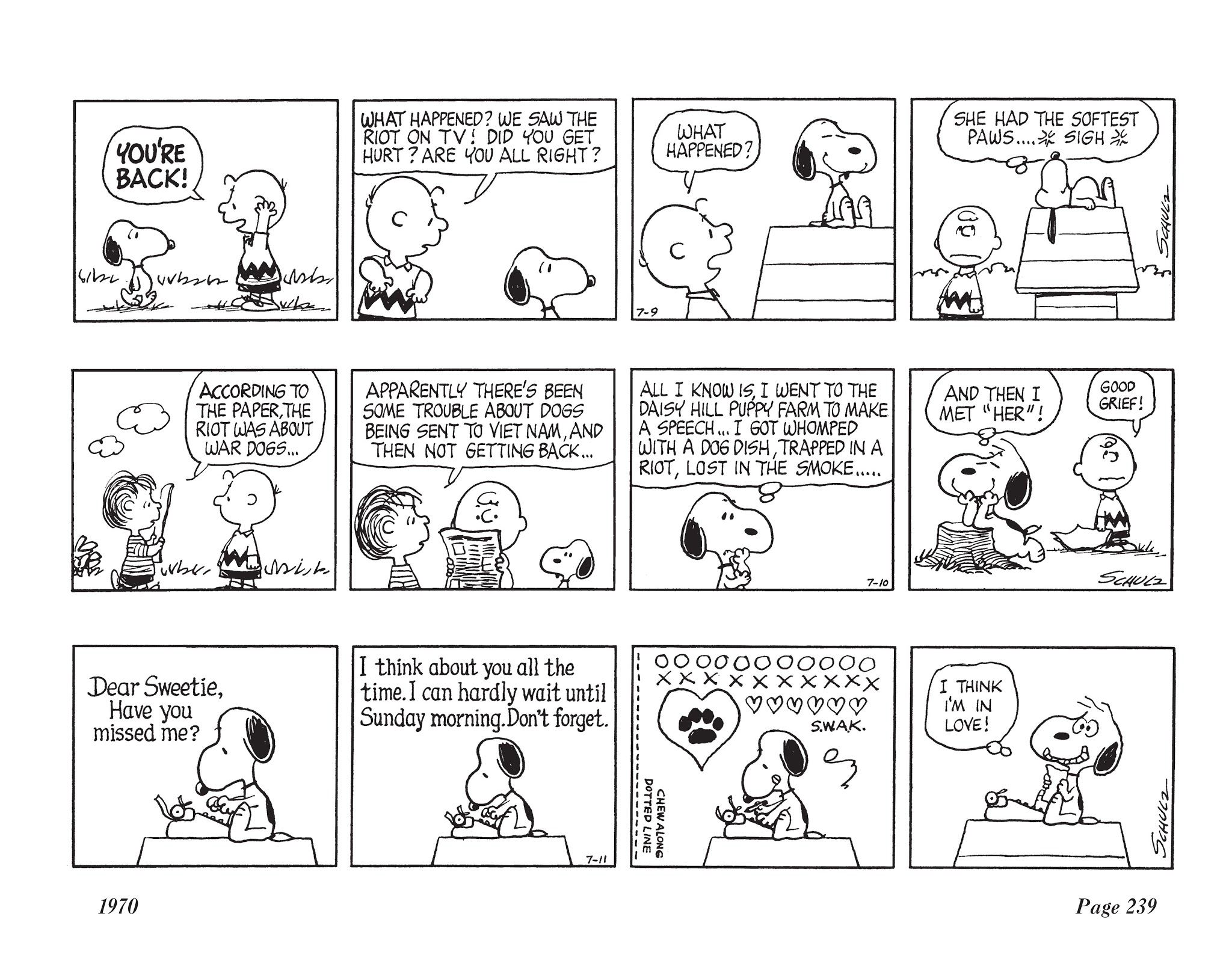 Read online The Complete Peanuts comic -  Issue # TPB 10 - 252