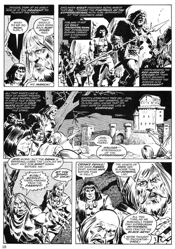 Read online The Savage Sword Of Conan comic -  Issue #39 - 10