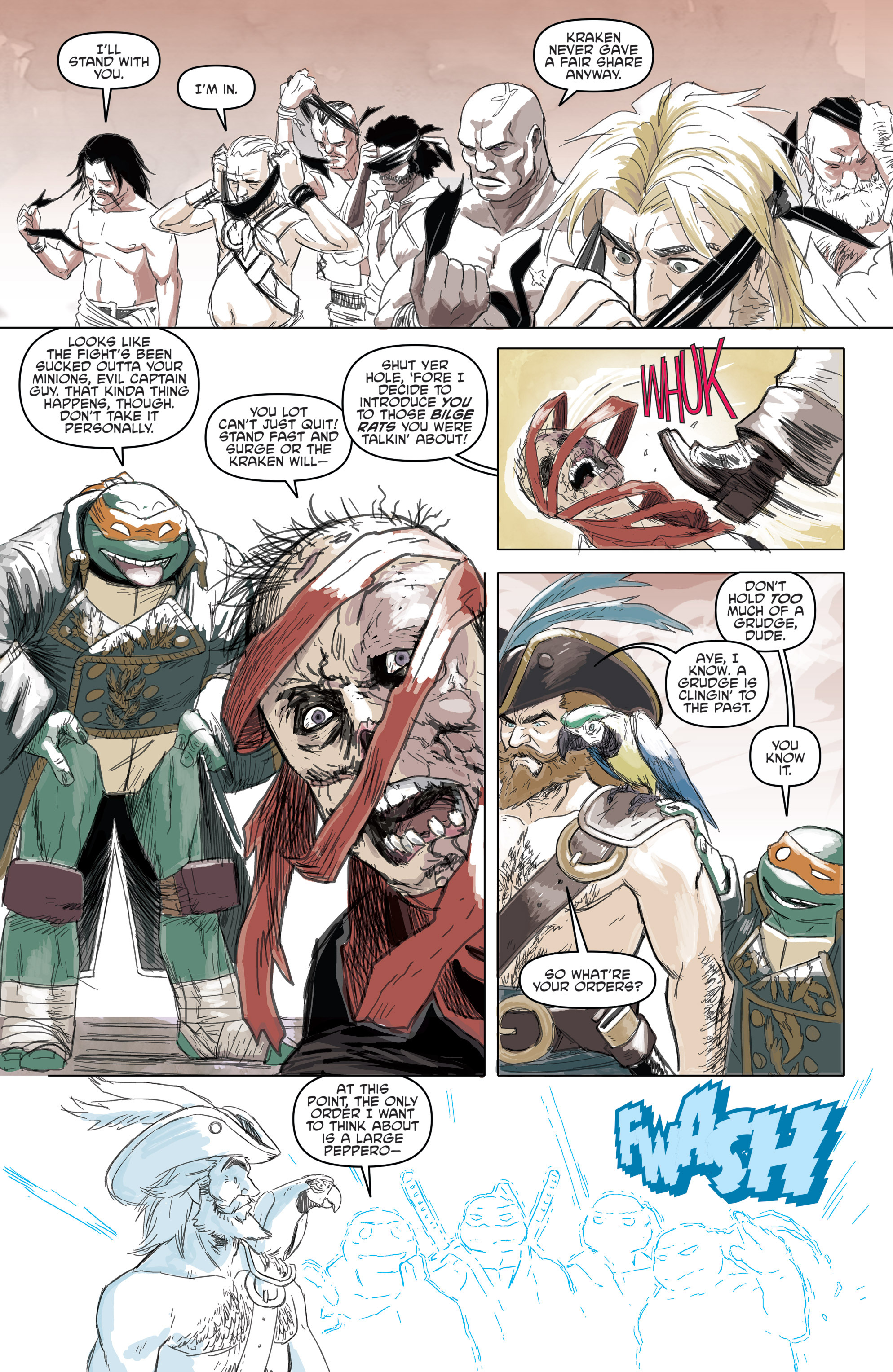 Read online Teenage Mutant Ninja Turtles: Turtles in Time comic -  Issue #3 - 21
