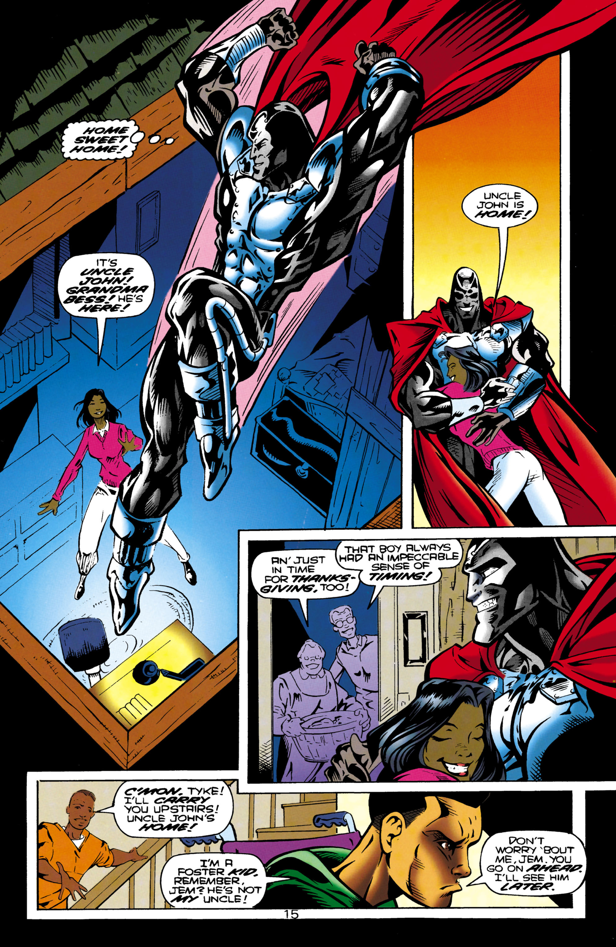 Read online Steel (1994) comic -  Issue #23 - 14