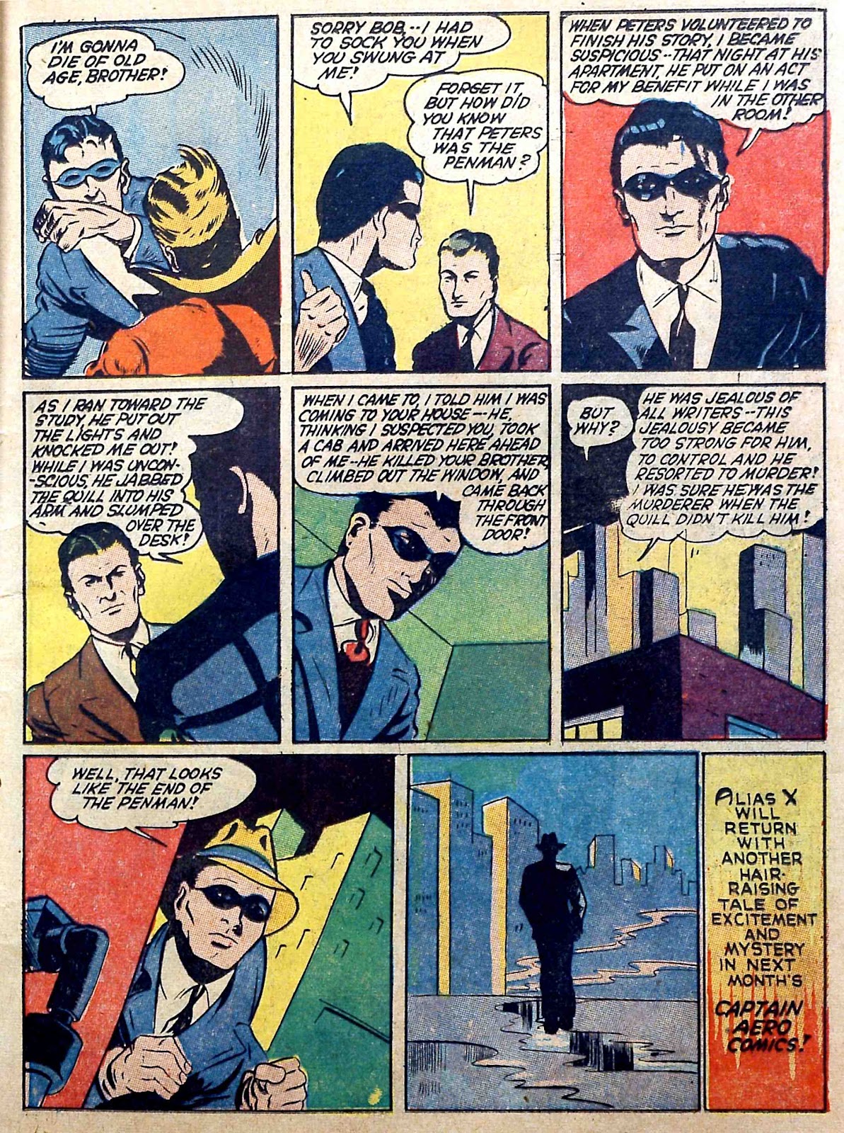 Captain Aero Comics issue 6 - Page 18