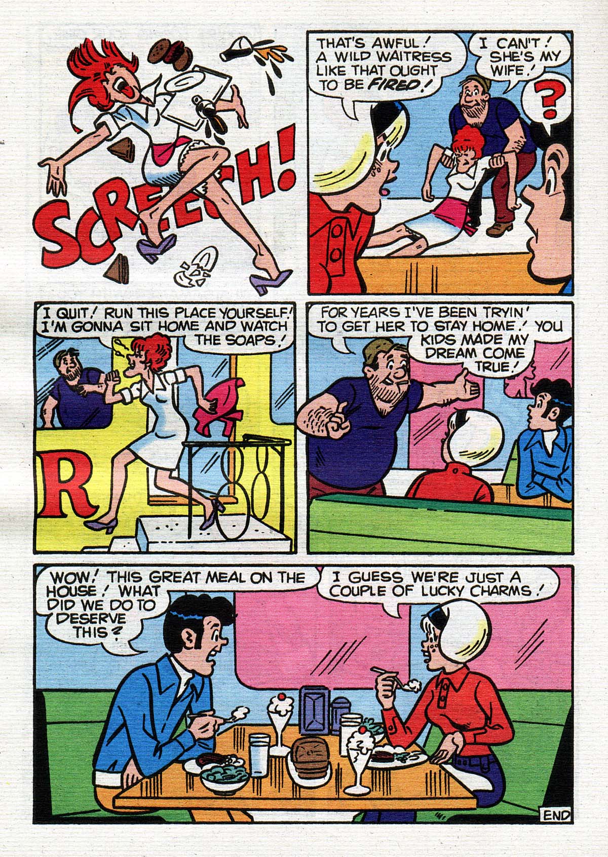 Read online Betty and Veronica Digest Magazine comic -  Issue #54 - 169