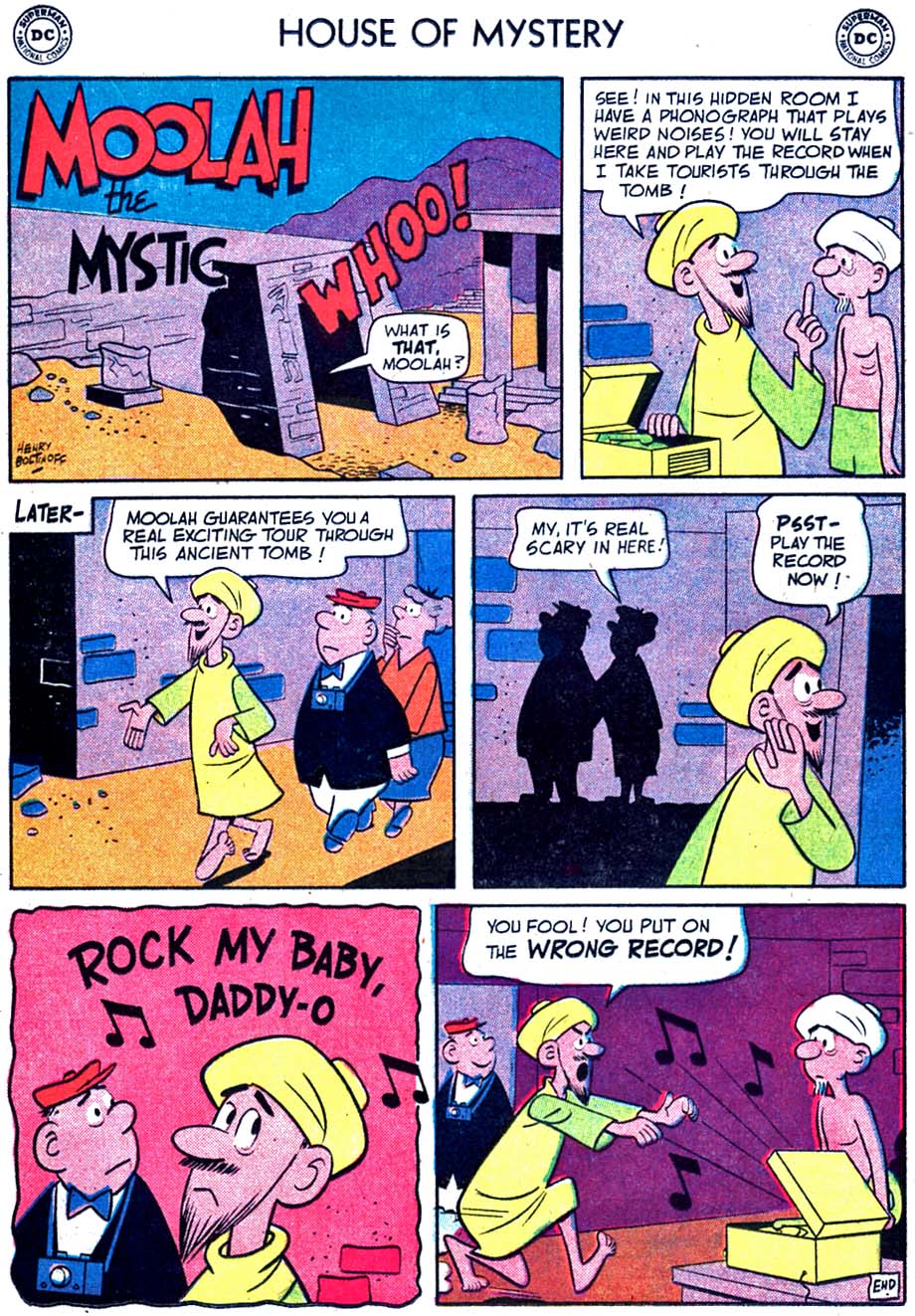 Read online House of Mystery (1951) comic -  Issue #80 - 17