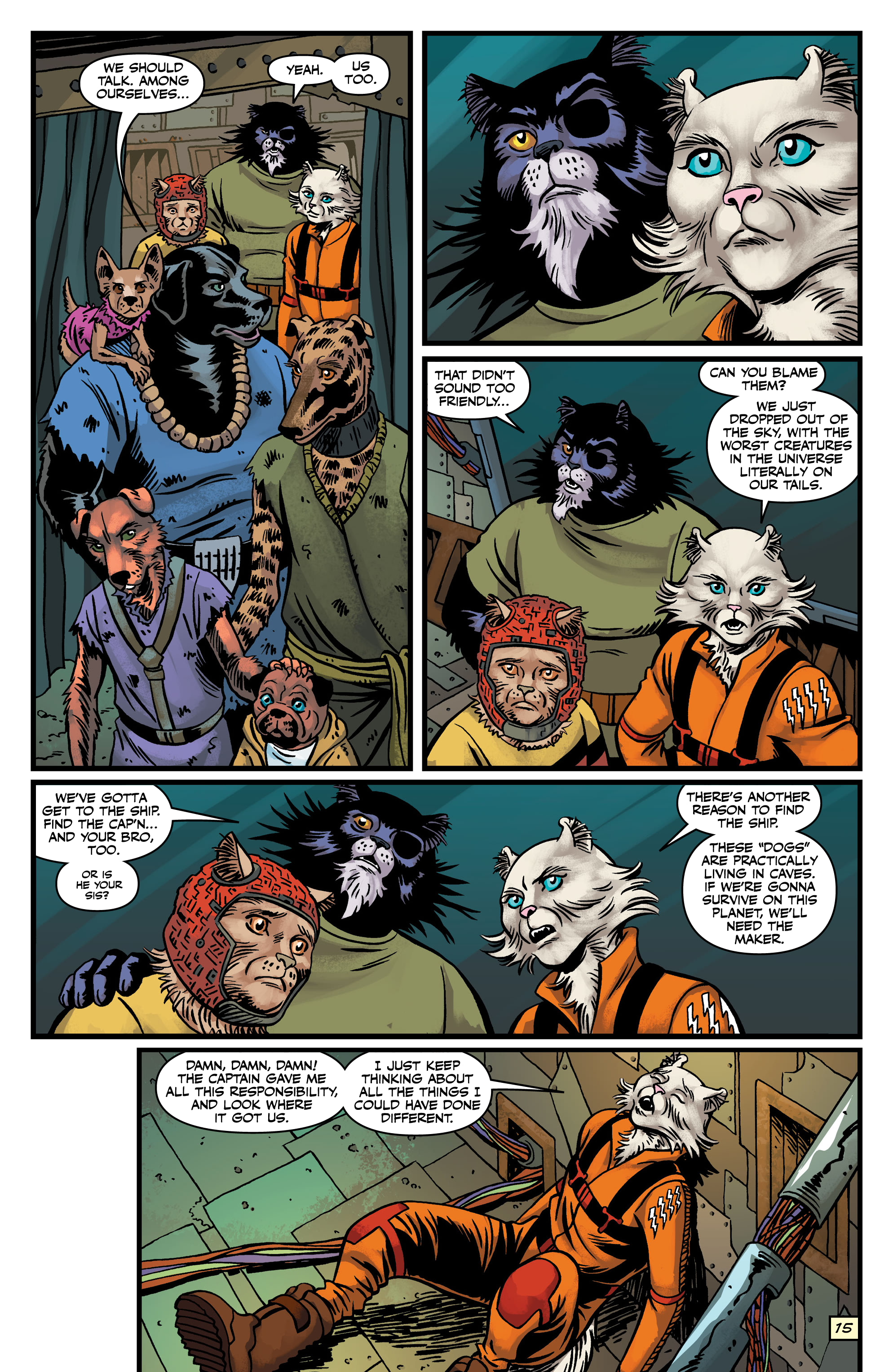 Read online Captain Ginger Season 2 comic -  Issue #3 - 16